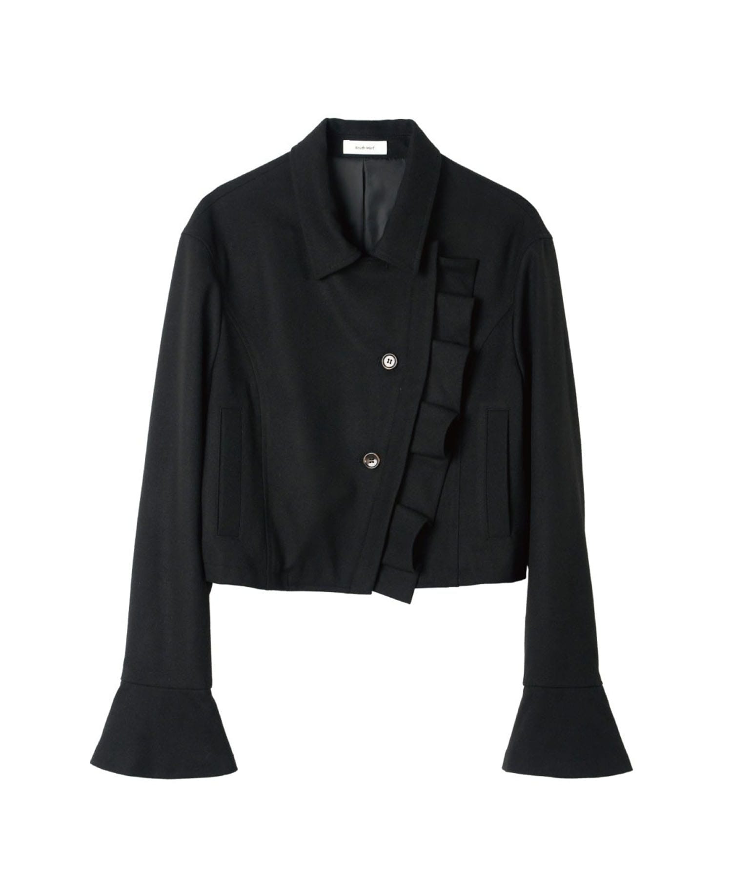 2way cropped frill jacket Knuth Marf