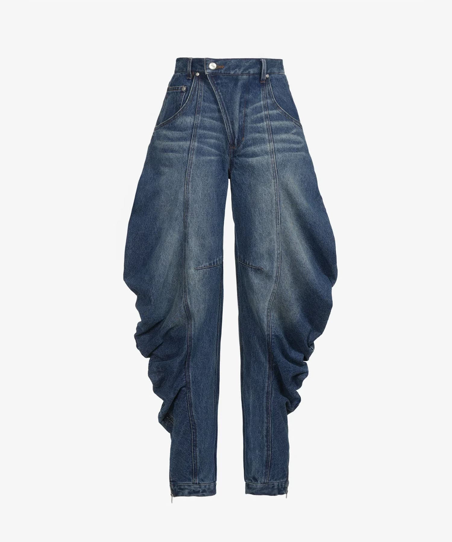 LIQUID DENIM PANTS POOLDE