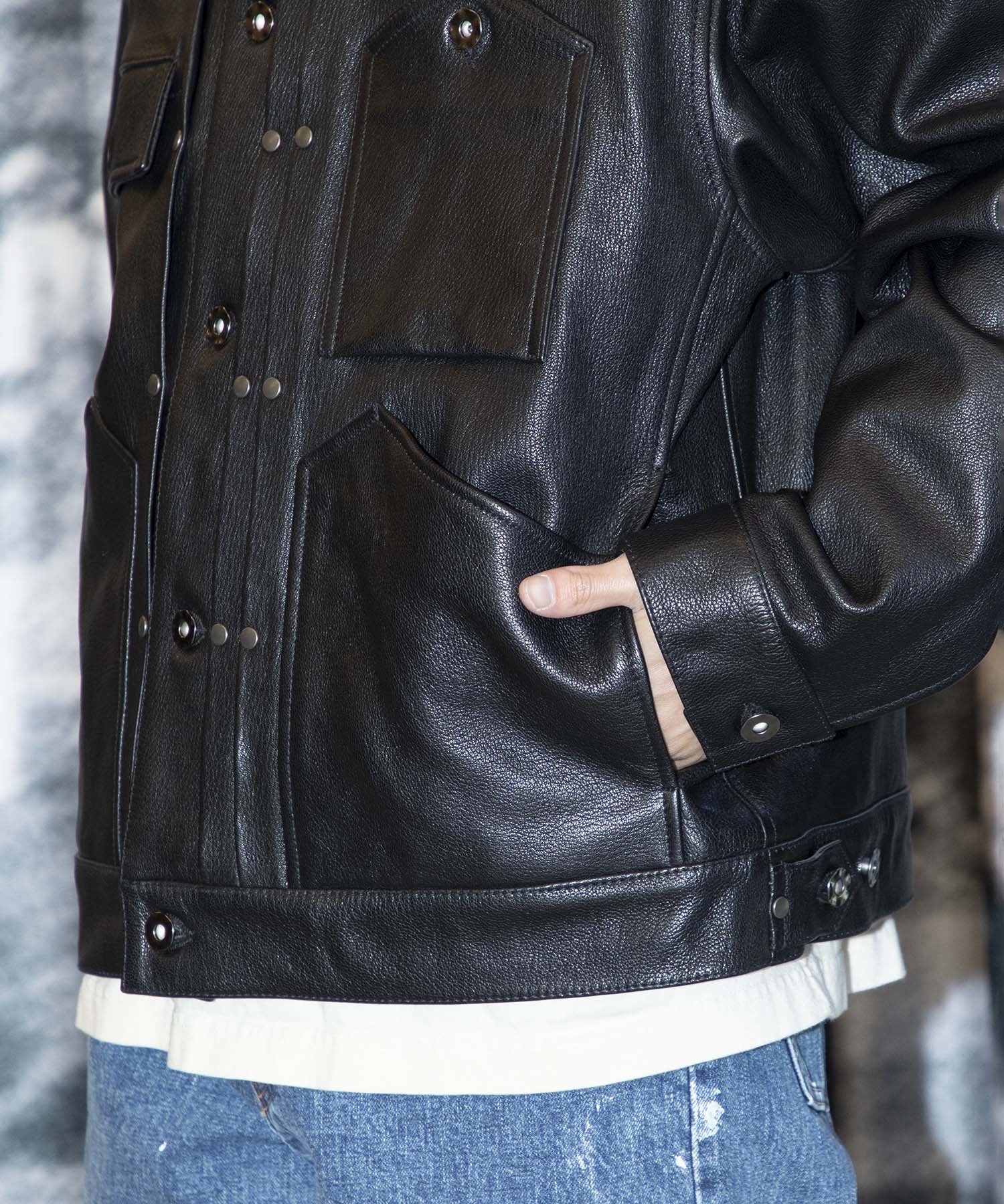 TRUCKER JACKET GOAT CCU