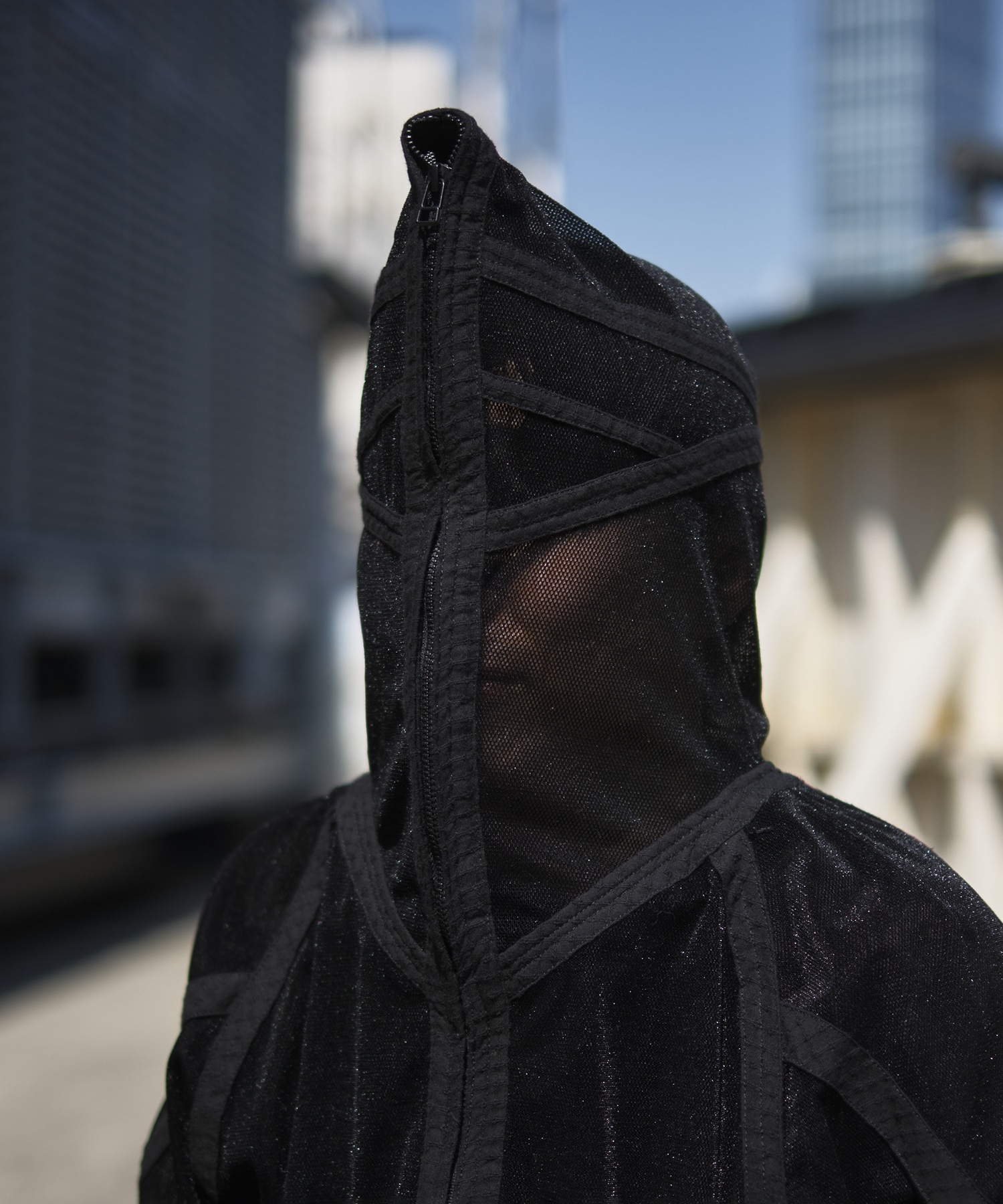 MESH HOODIE 参 JIAN YE
