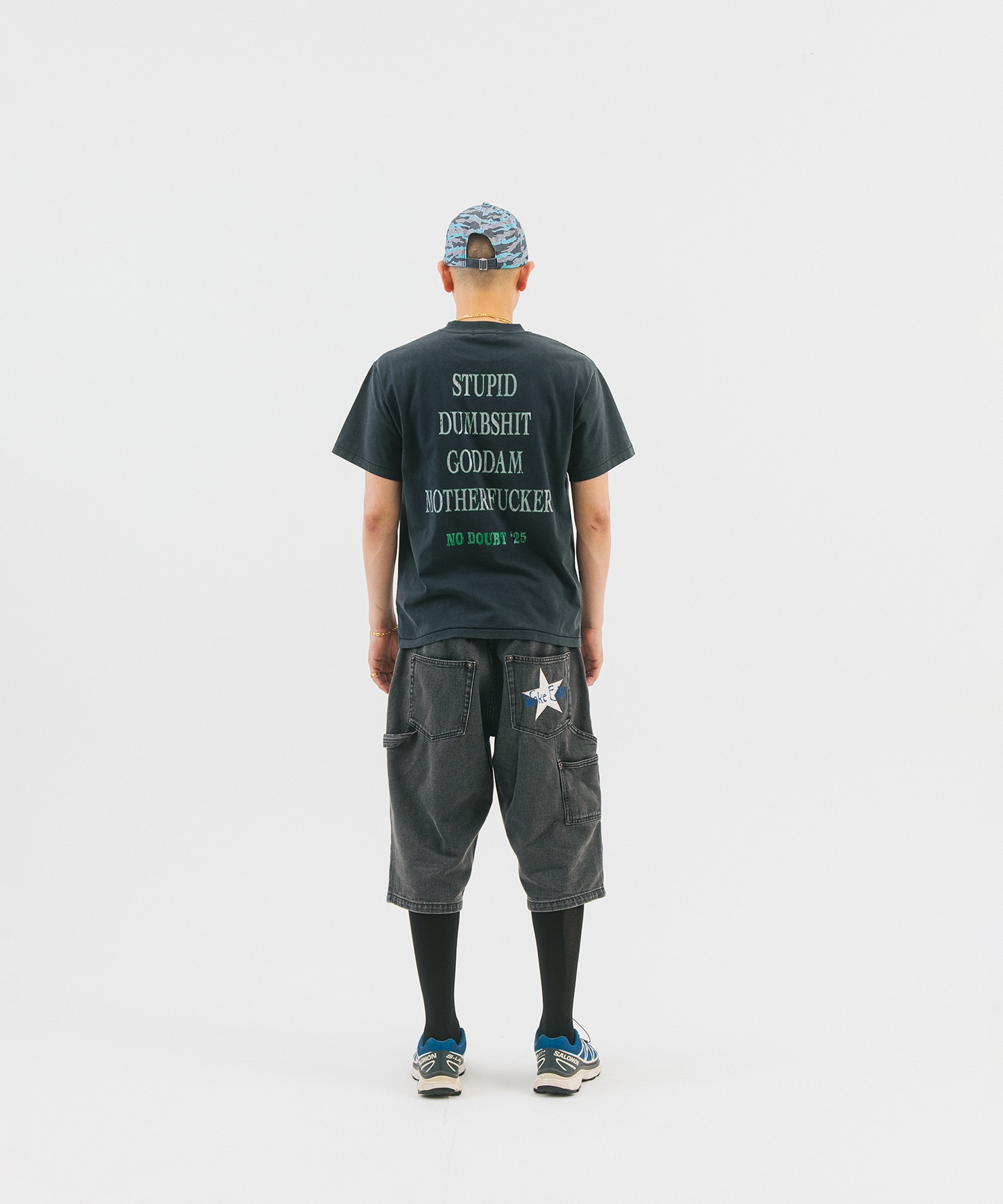 Lizard Camo Logo Cap WOKE EDGE