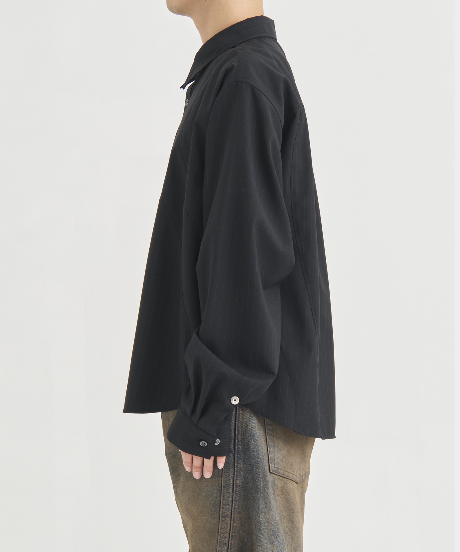 PANELED COMPACT SHIRT CONZ