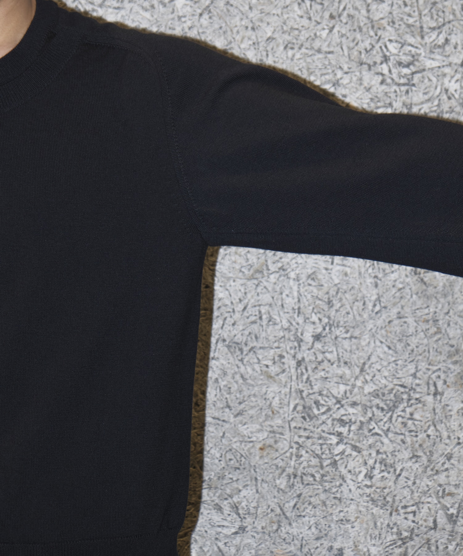 DOUBLE LAYERD SWEATER NVRFRGT