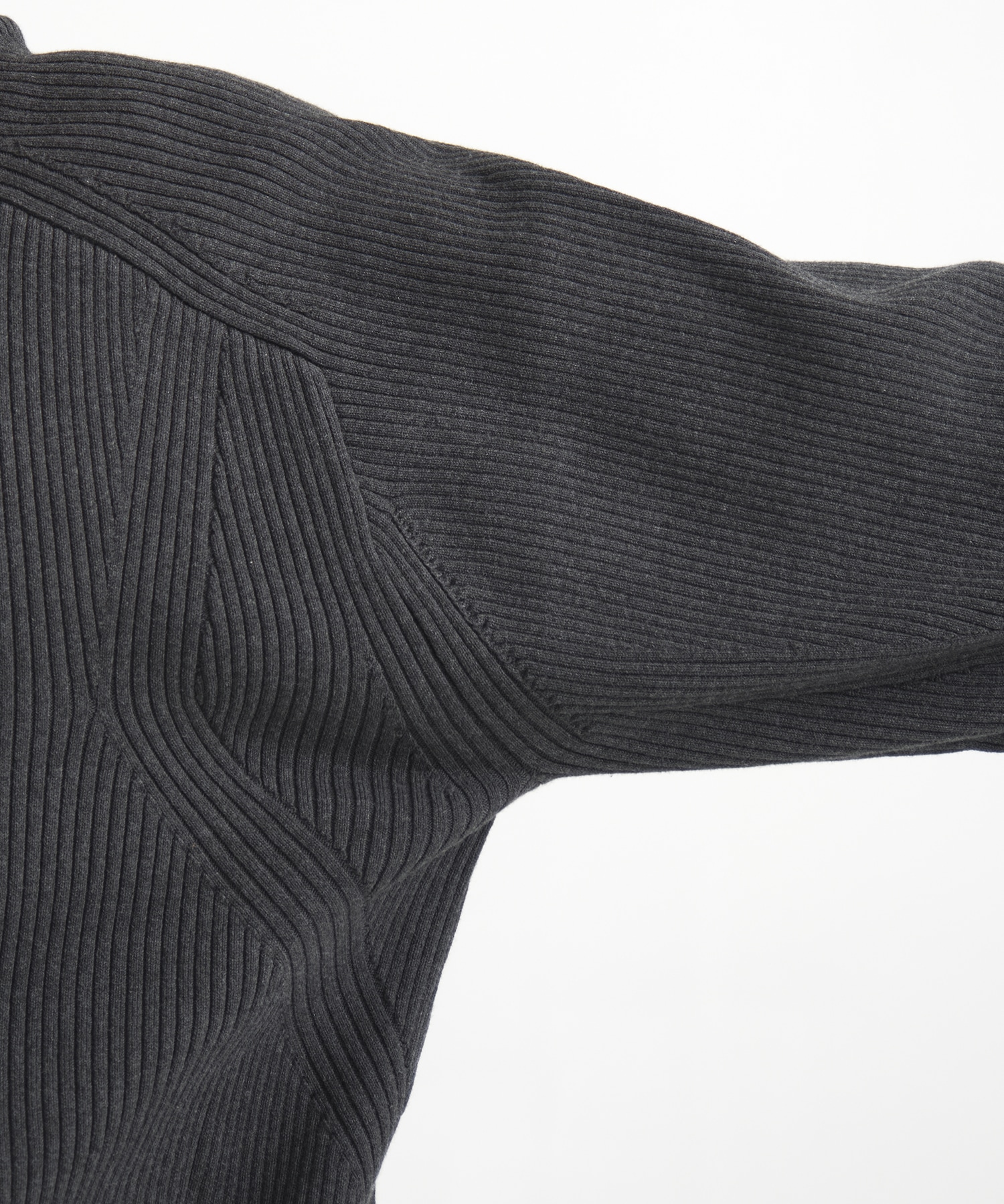 RIB OVER SIZE CARDIGAN CONZ