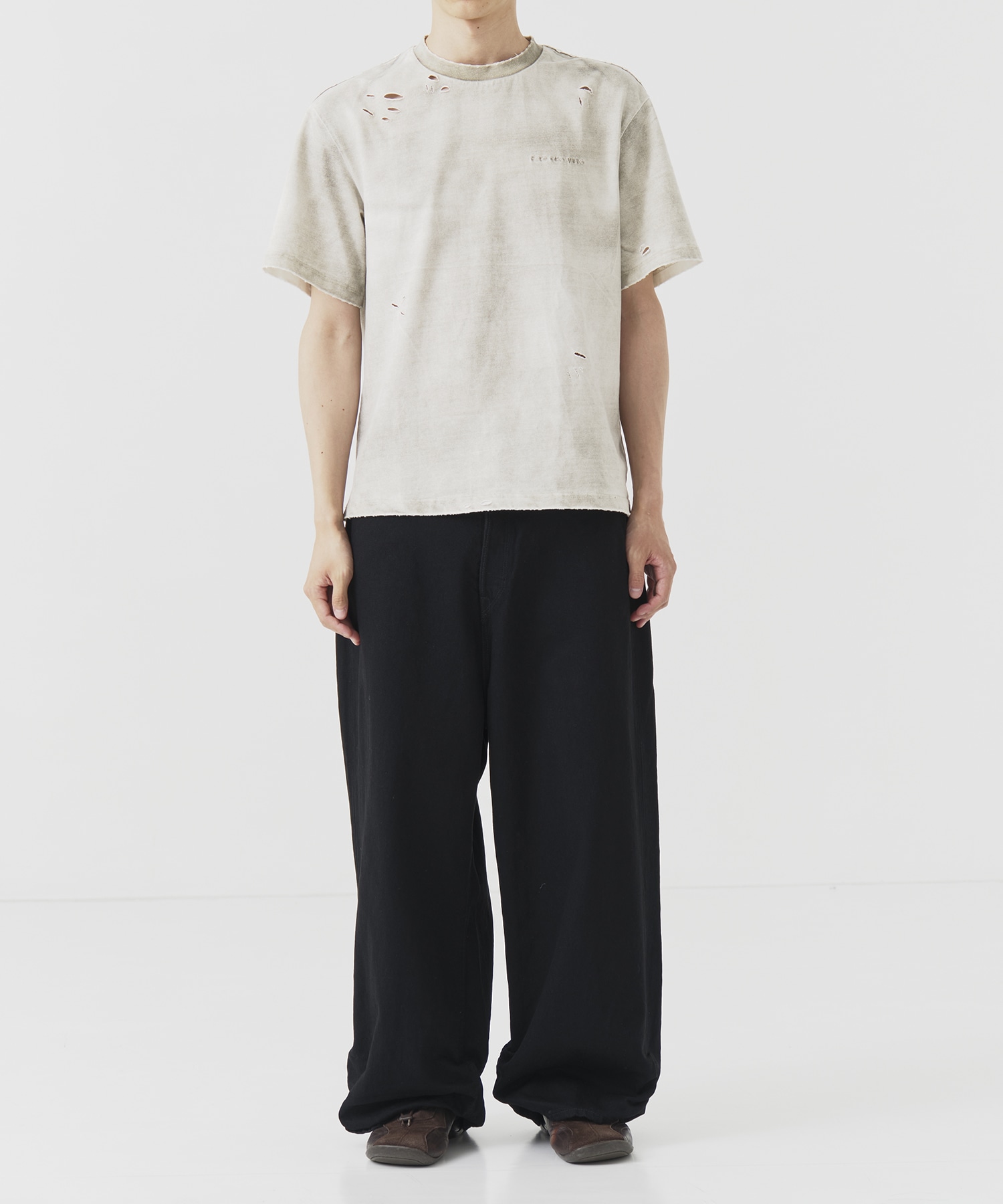 FRESH MAN DENIM WIDE PANTS by EDWIN OW refomed