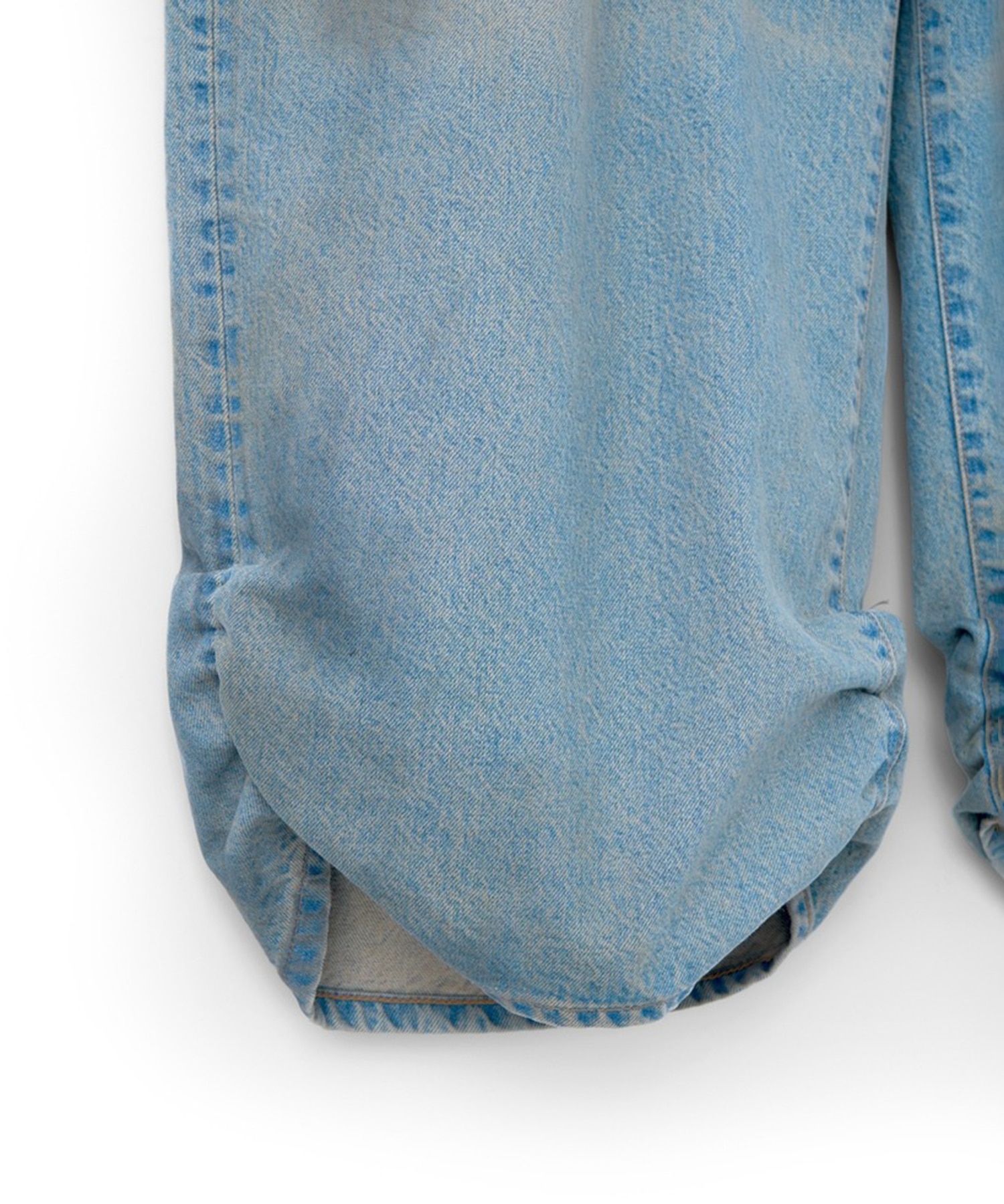 FRESH MAN DENIM WIDE PANTS by EDWIN USED refomed