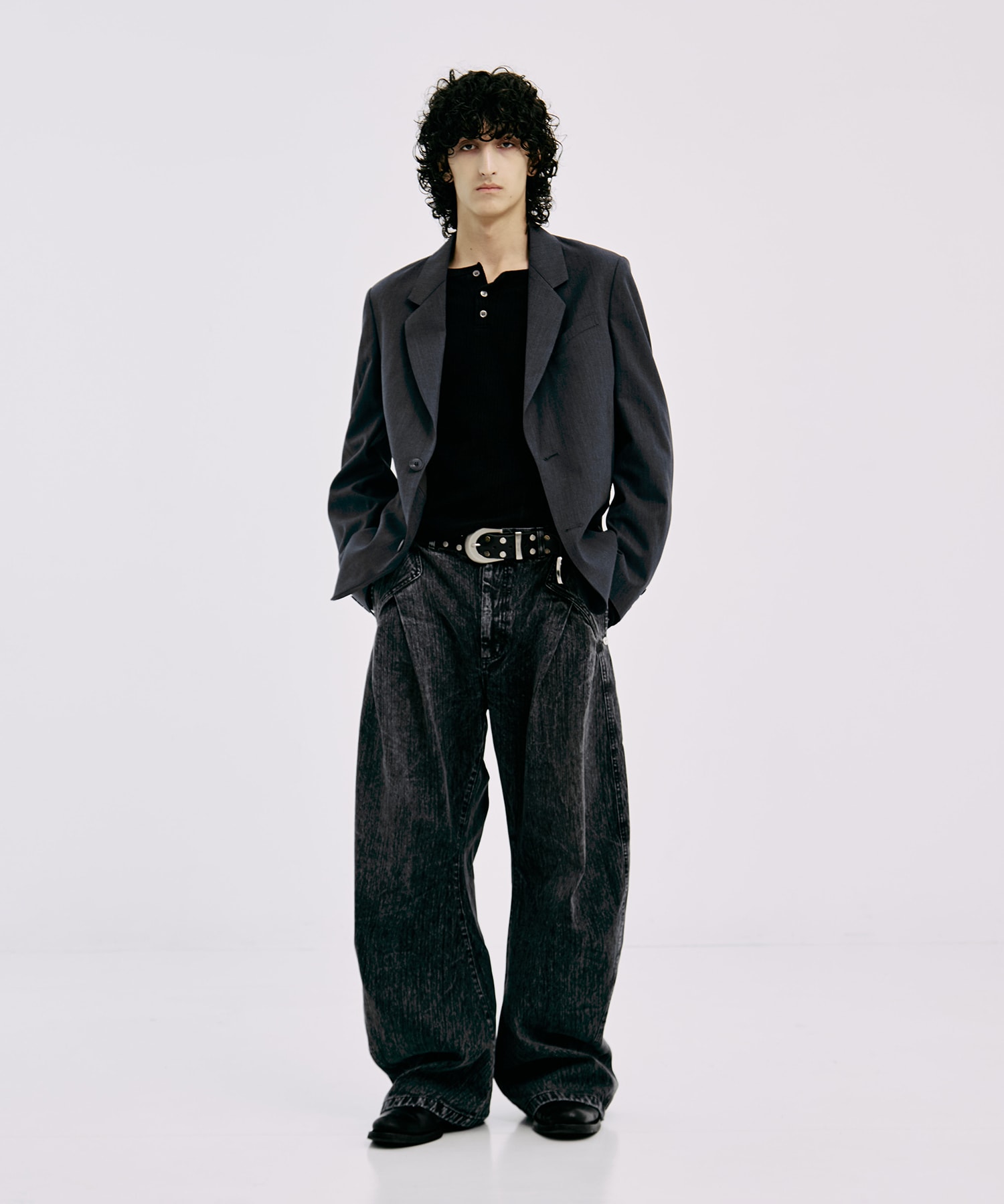 COLOR DYED SLAB CRVED DENIM CONZ