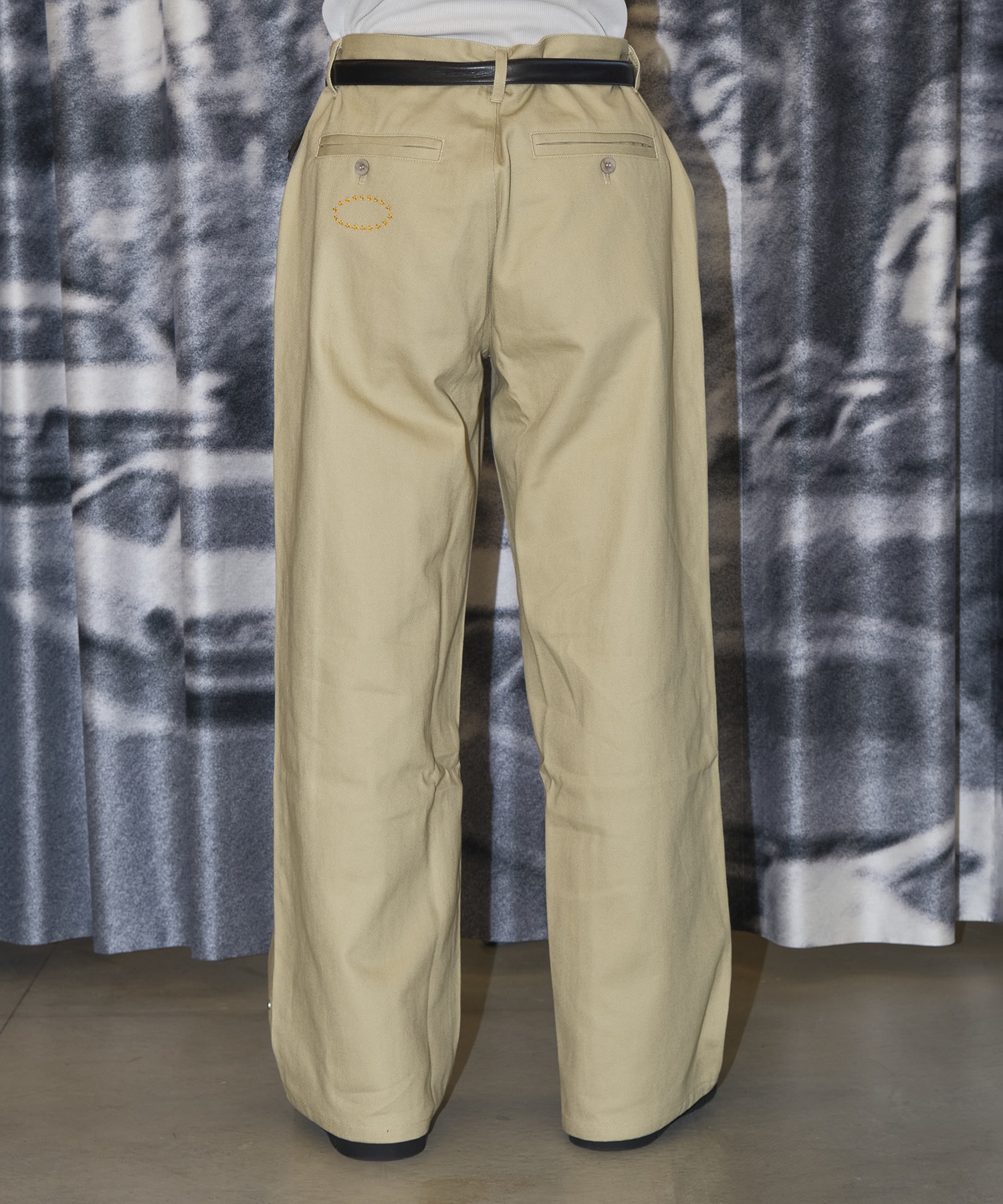 SUPER BAGGY STUDDED PANTS AFB