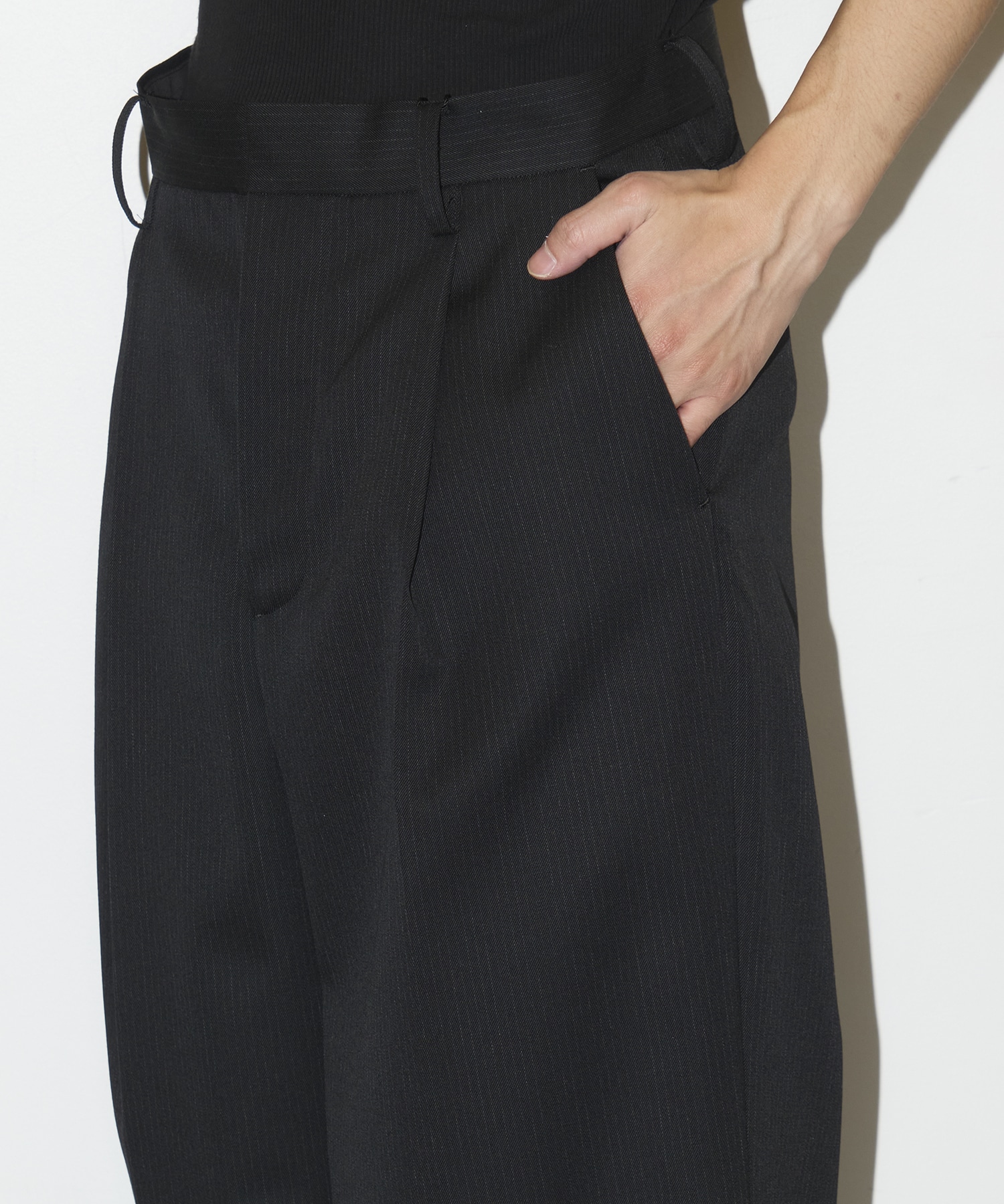 TARP WOOL SLACKS GABA refomed