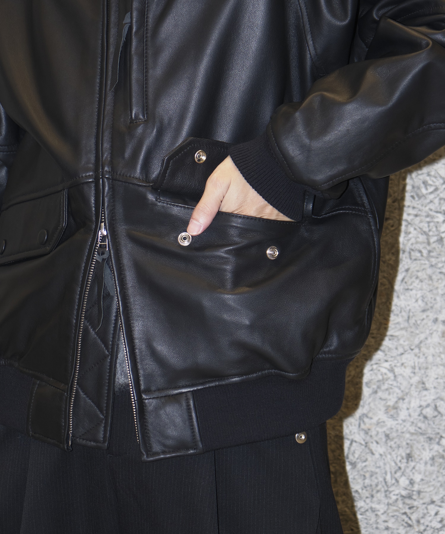 HIGH NECK BLOUSON CCU
