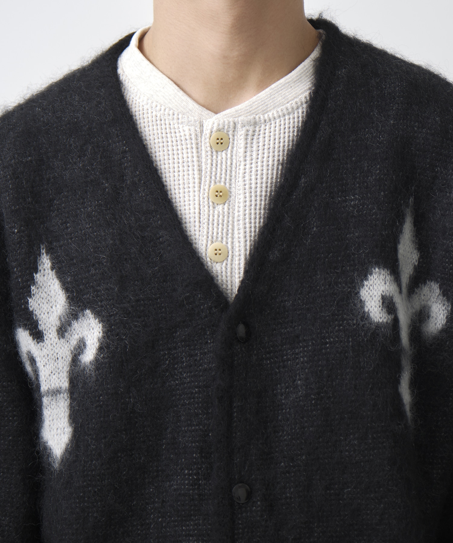 別注 Mohair Cardigan Needles