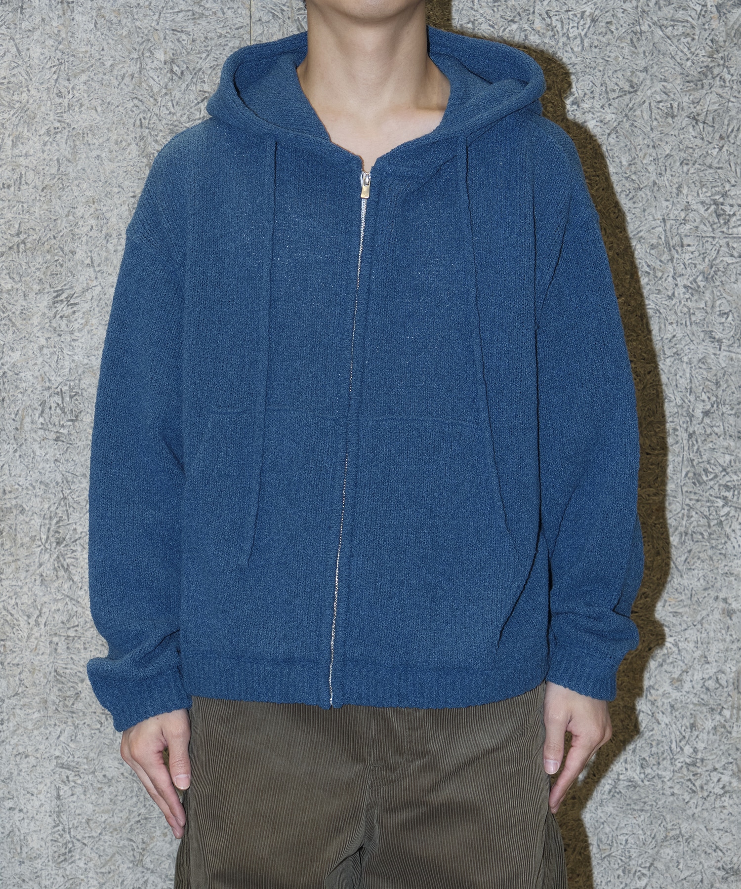WOOL TERRY KNIT ZIP HOODIE SimplyComplicated