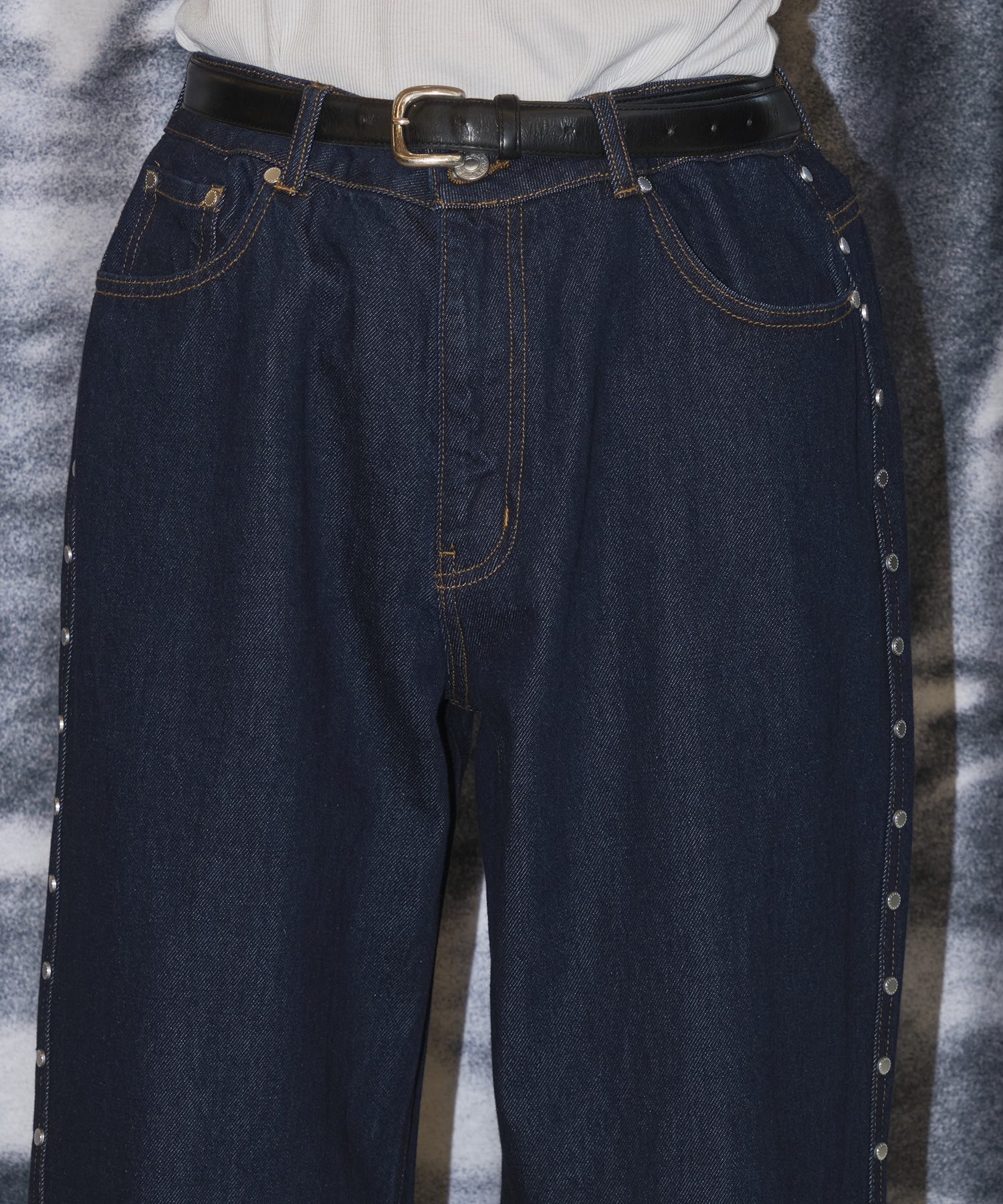 SUPER BAGGY STUDDED PANTS AFB