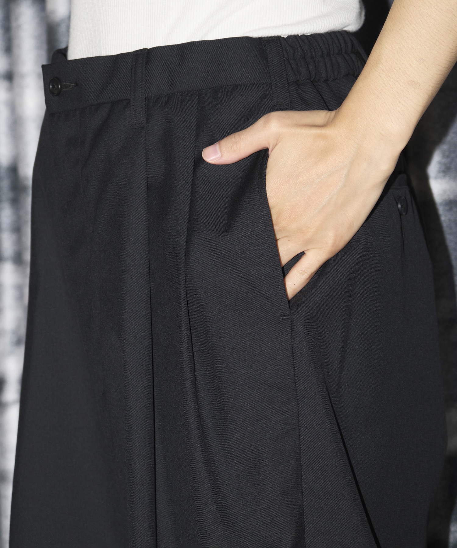 T/W Saxony 2 Tuck Wide Easy Trousers COOTIE PRODUCTIONS