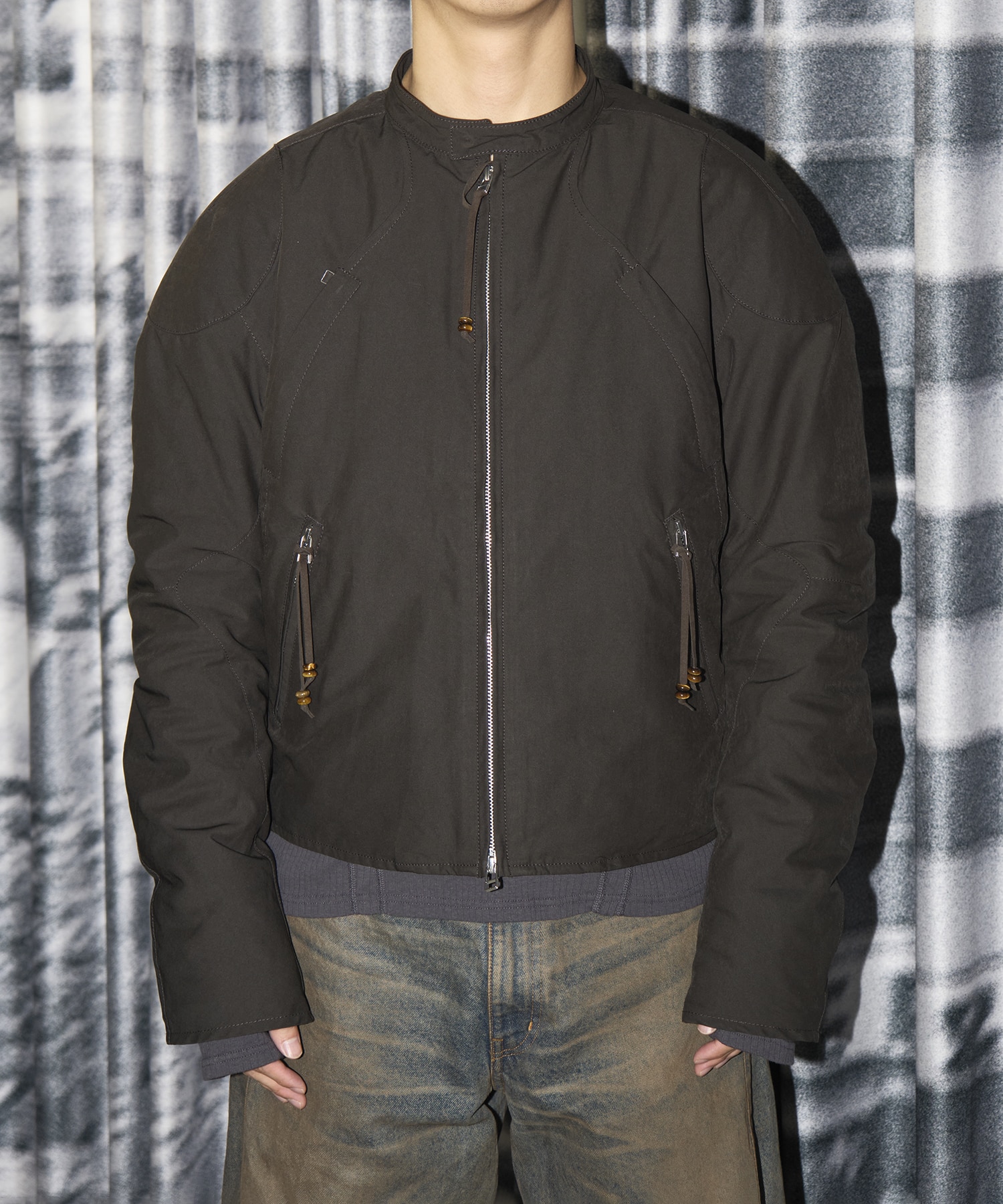 PADDED MOTORCYCLE JACKET NVRFRGT