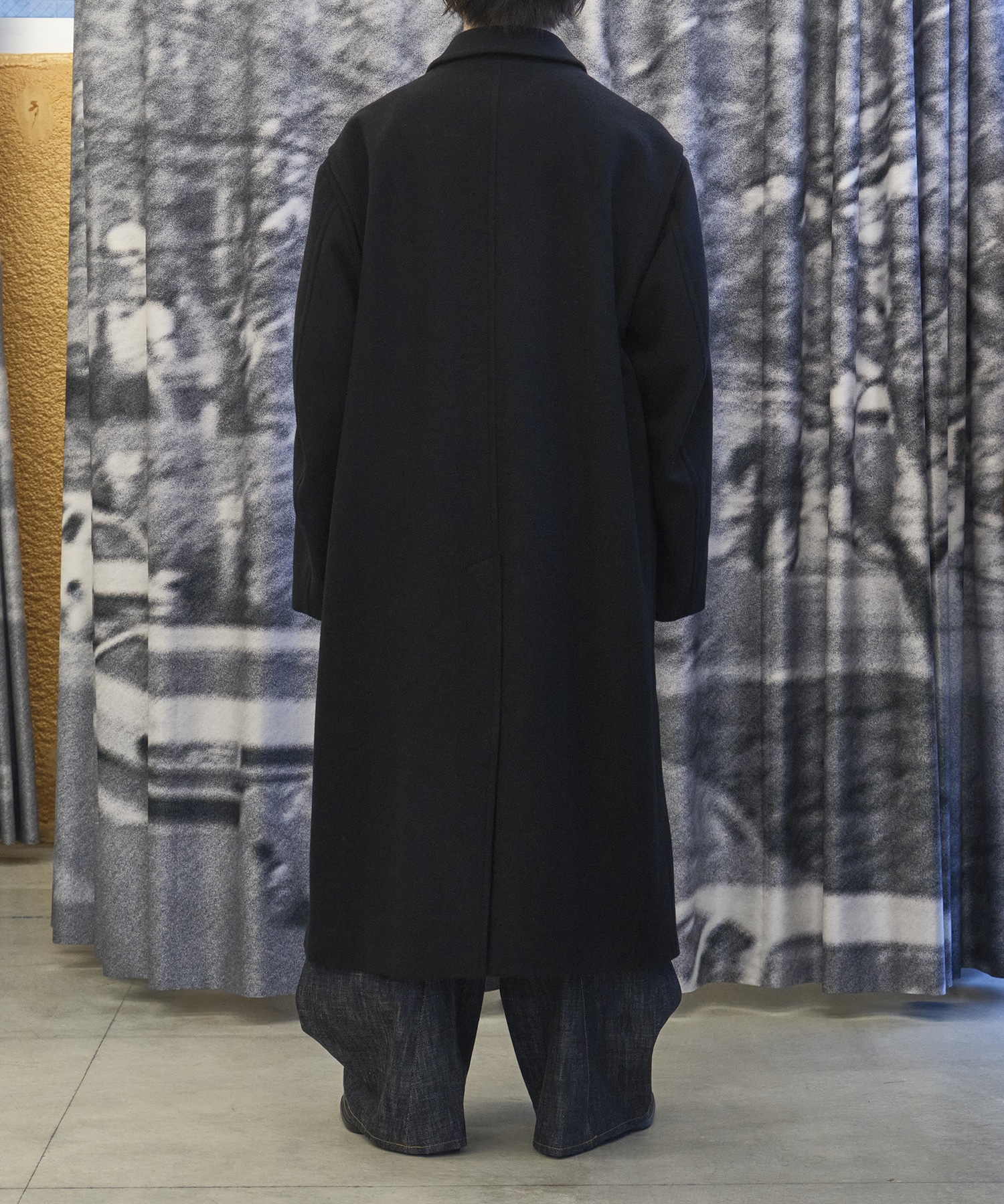 Bal Collar Wool Coat × CONZ MATSUFUJI