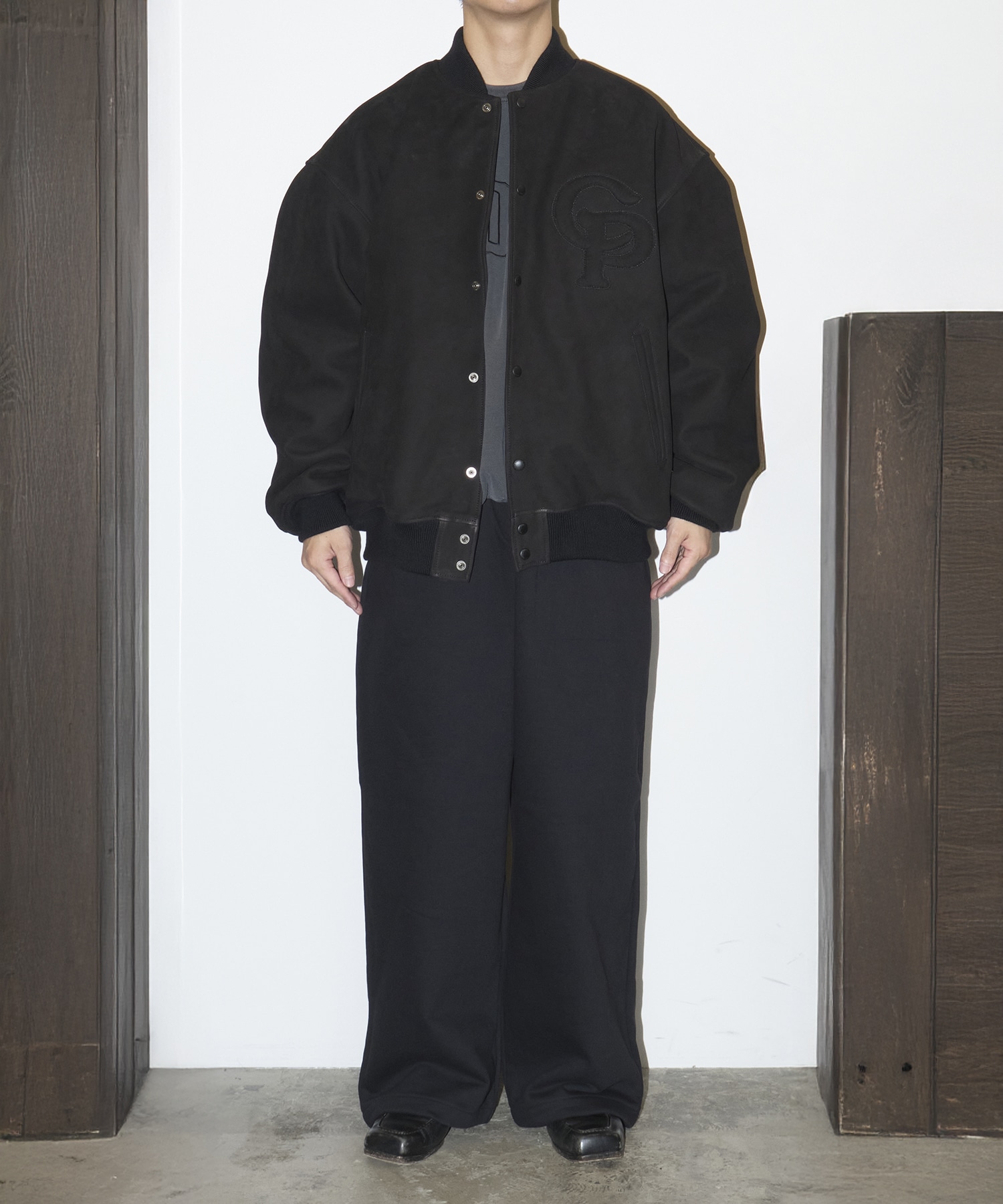 Nubuck Varsity Jacket COOTIE PRODUCTIONS