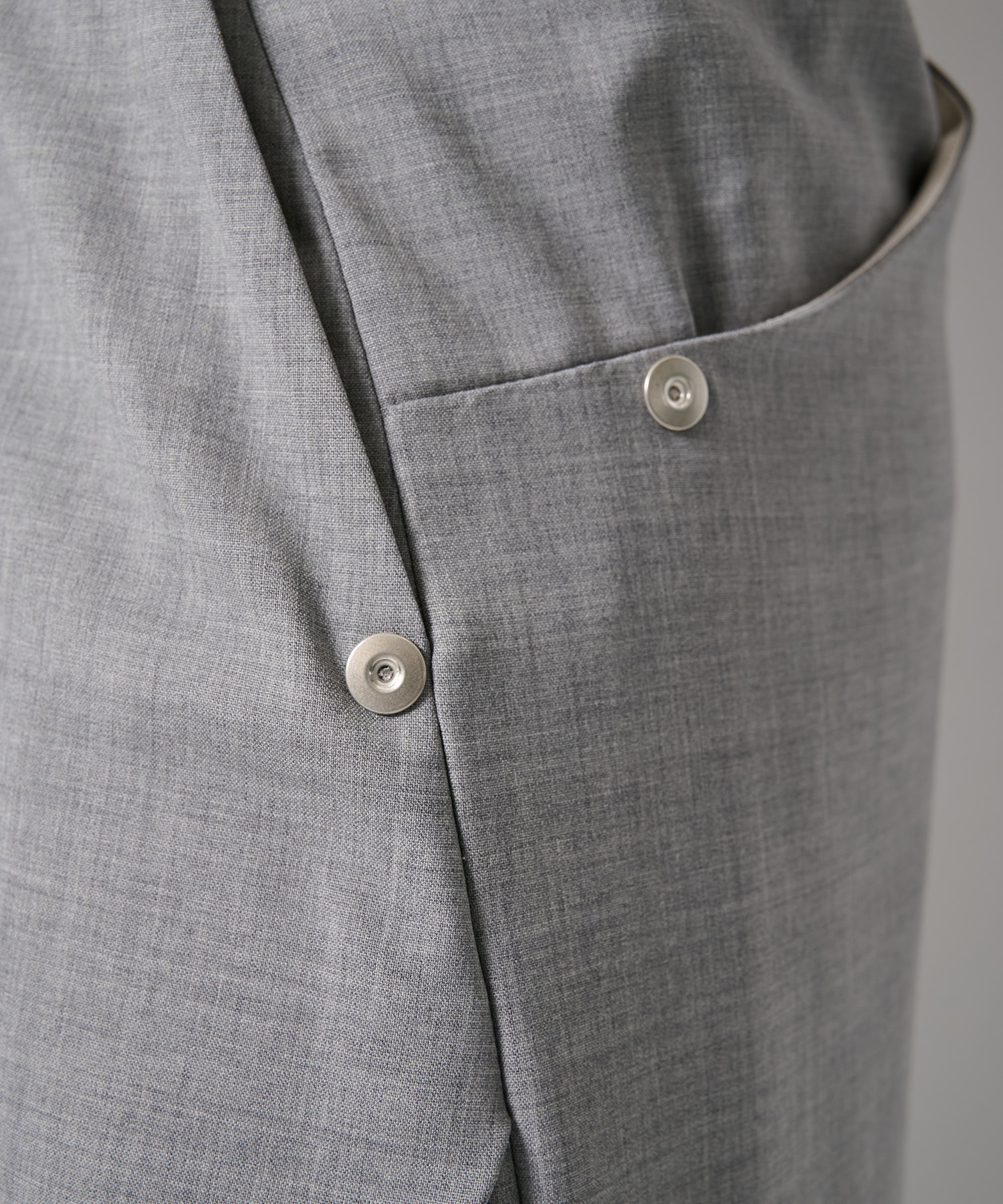 summer carve leg trousers super 110 CONZ