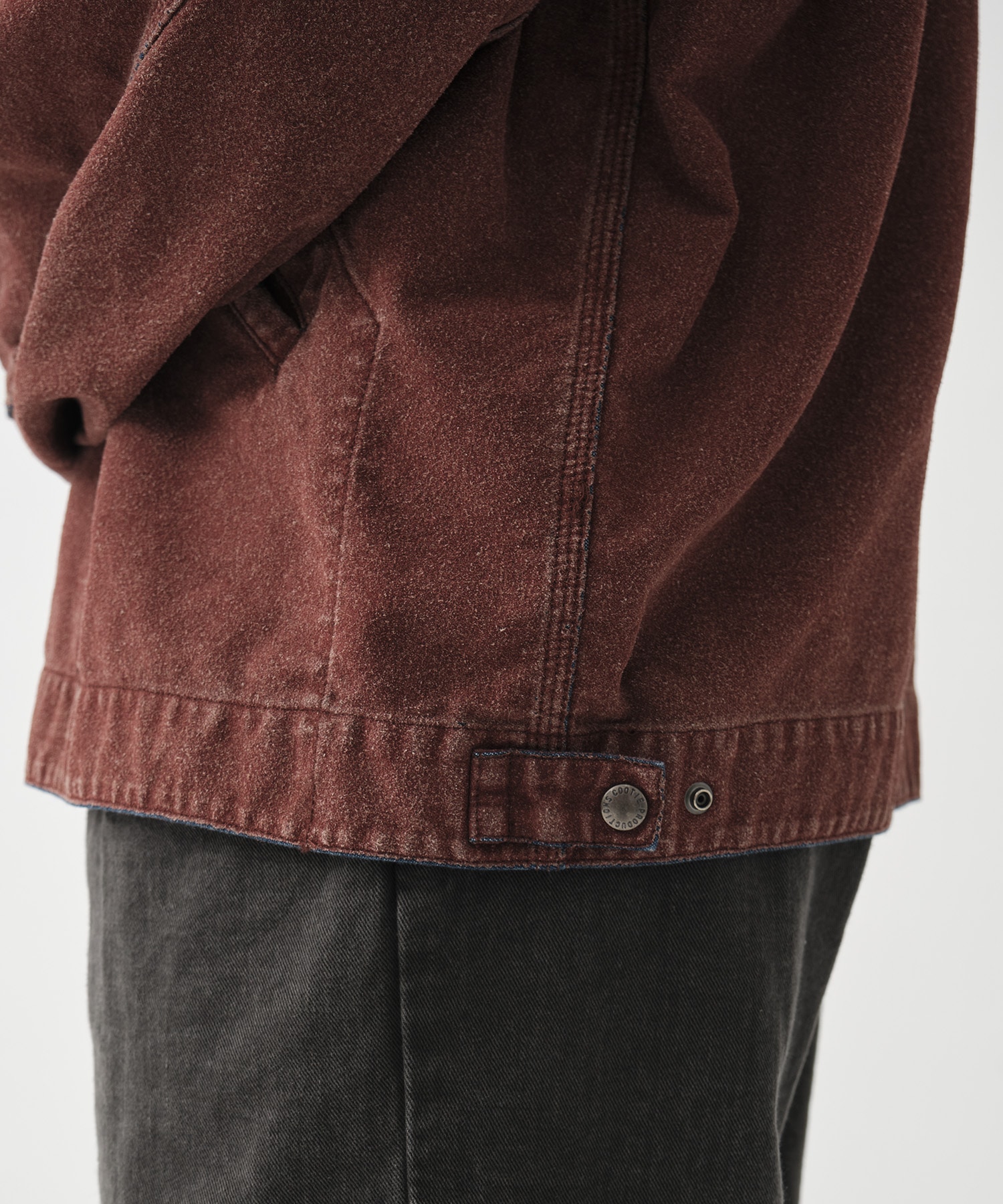 Grainy Denim Work Jacket COOTIE PRODUCTIONS