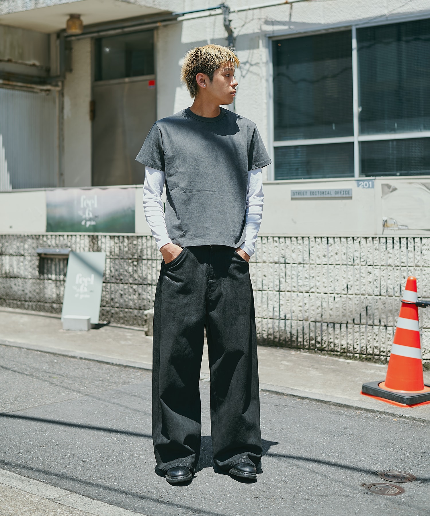 別注 JUST FIT TEE alvana