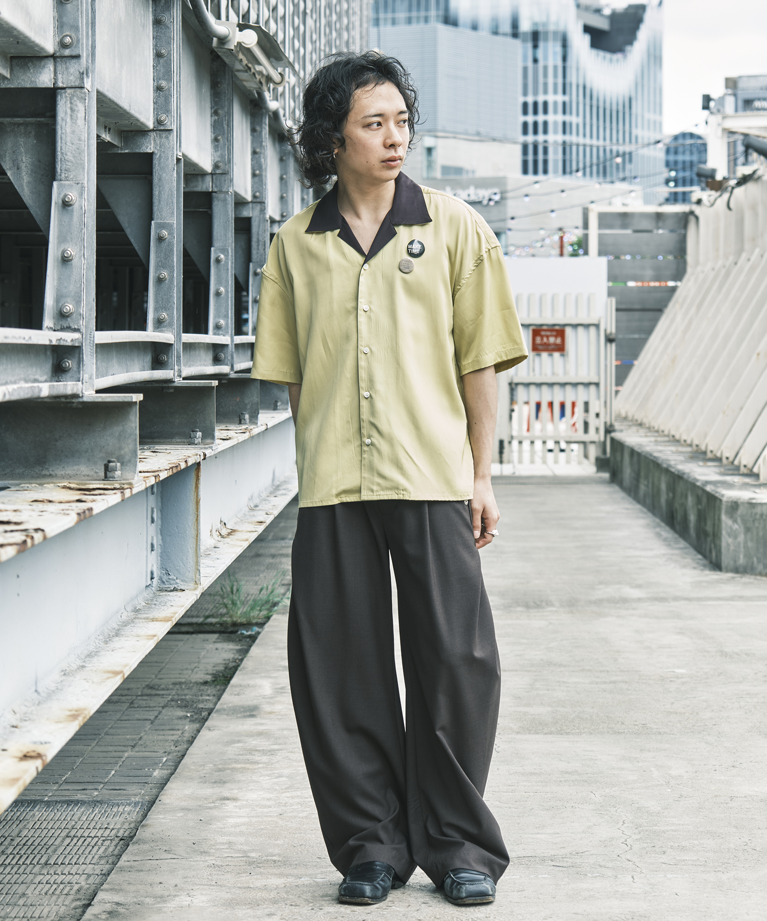 curve leg trousers 2.0 CONZ