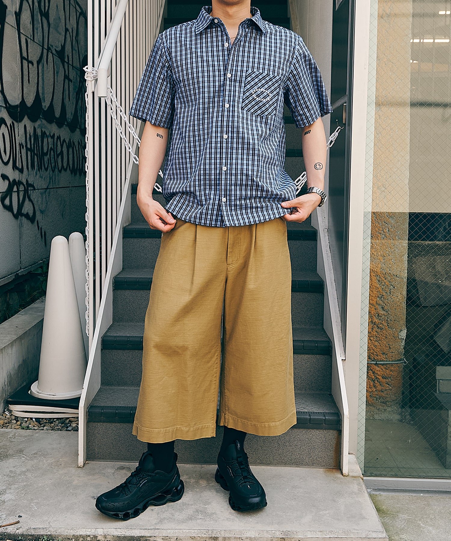 cropped wide-leg pant CONZ