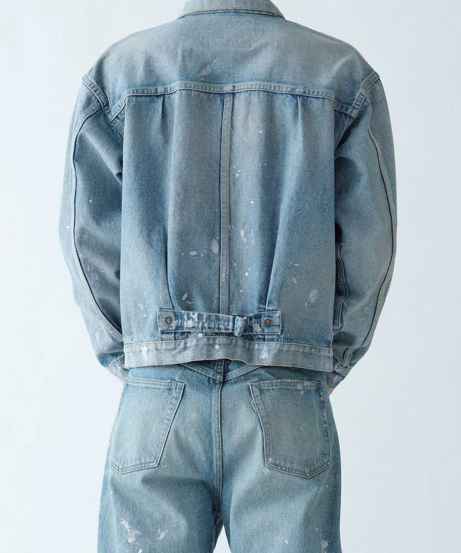 T-BACK DENIM JACKET NewManual