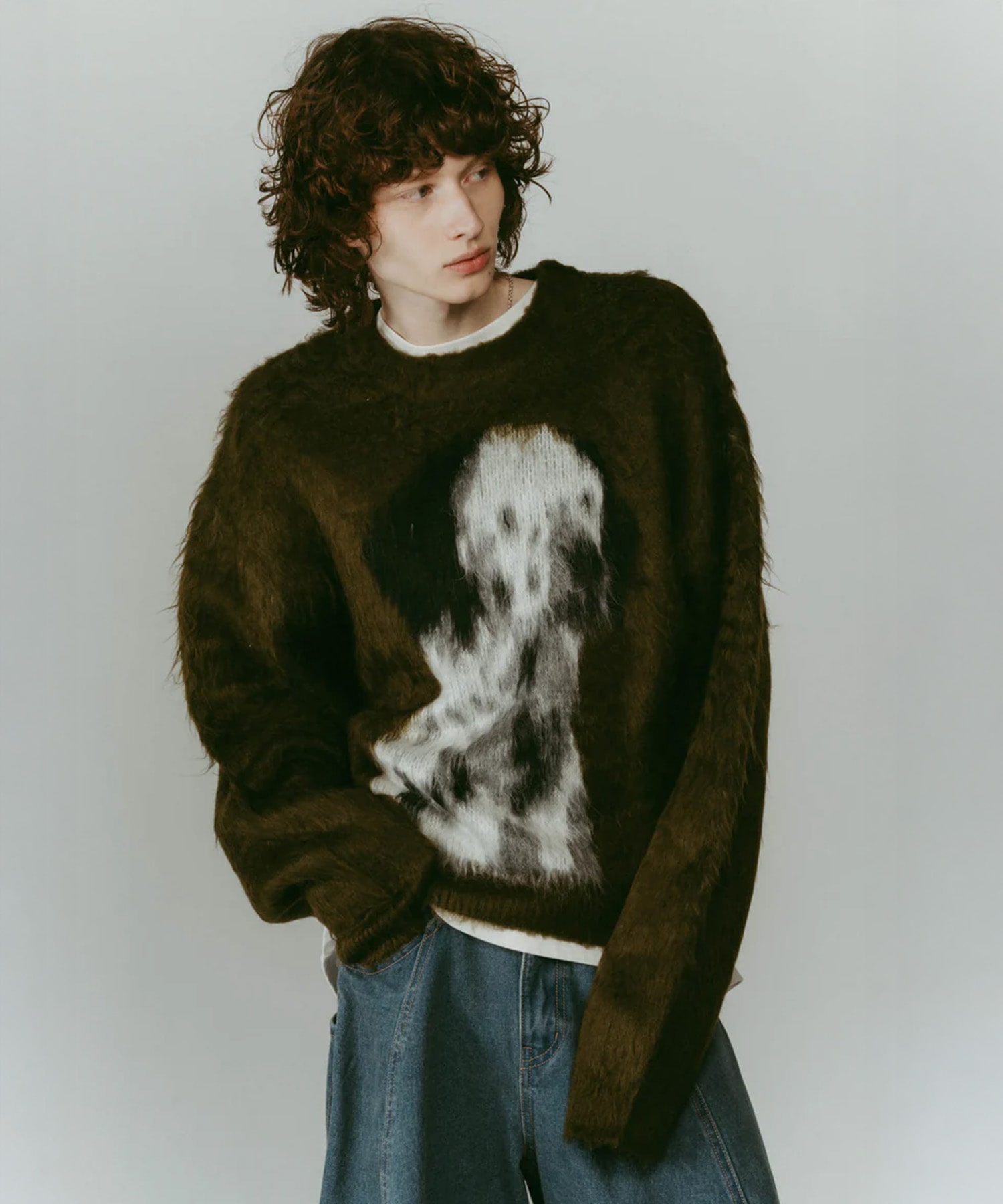 dalmatian shaggy knit(unisex) Knuth Marf