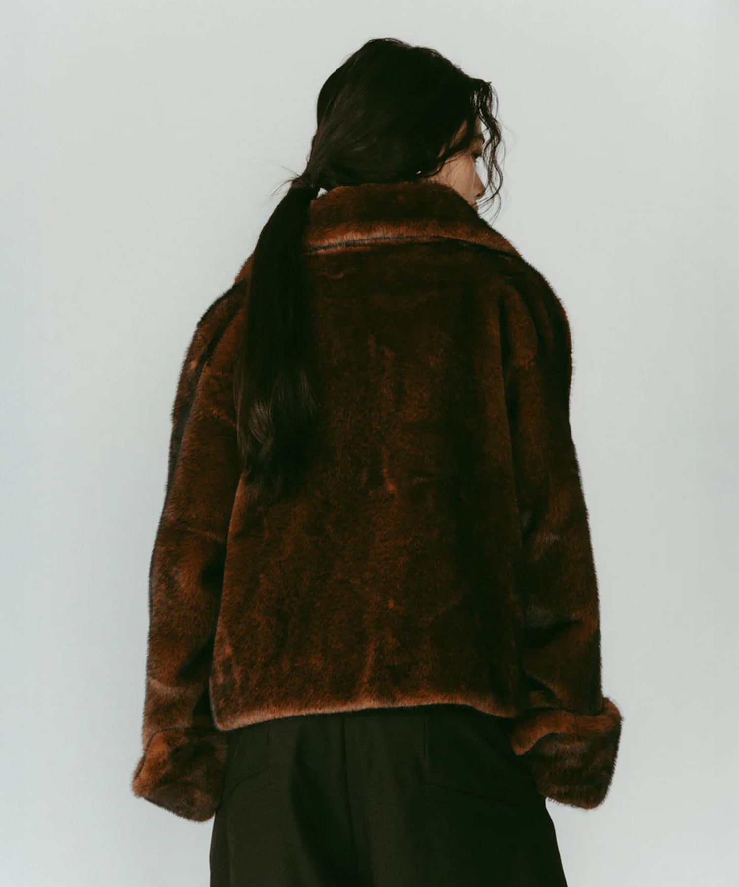 point collar fur coat Knuth Marf