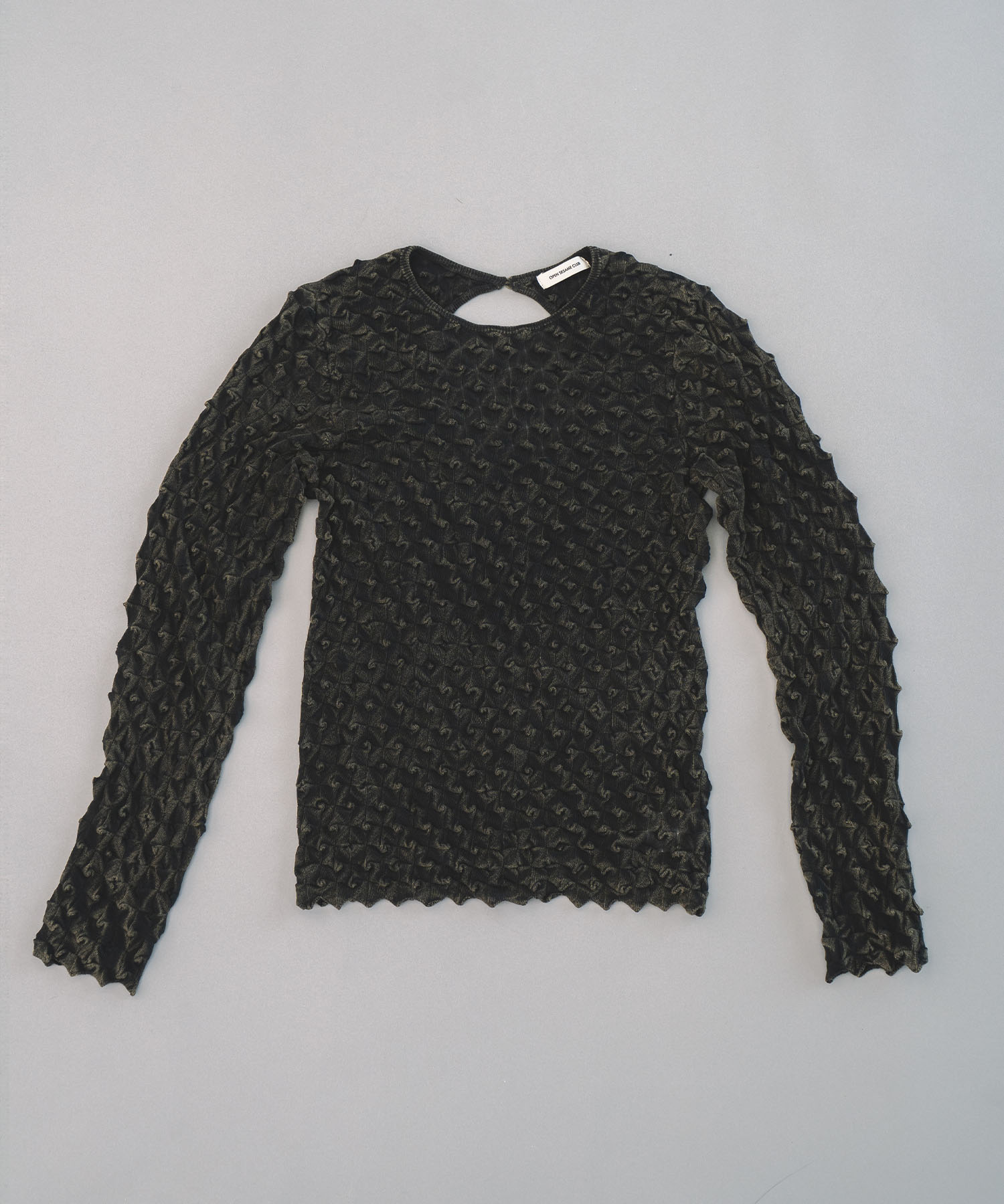 ice cotton tops stone wash OPEN SESAME CLUB