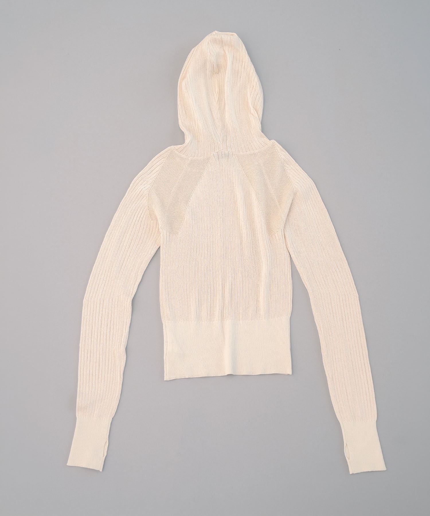 rib slim hoodie CONZ