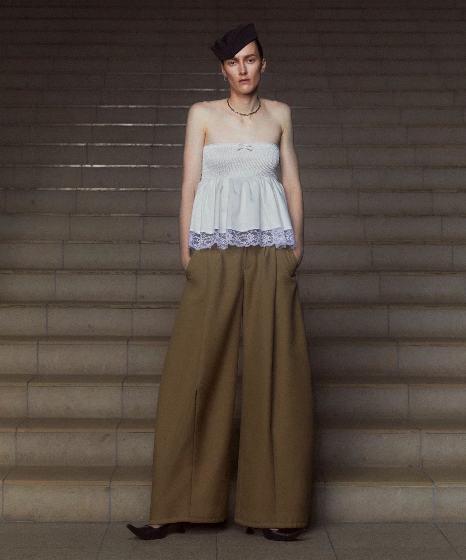 Bontan Wide Trousers POOLDE