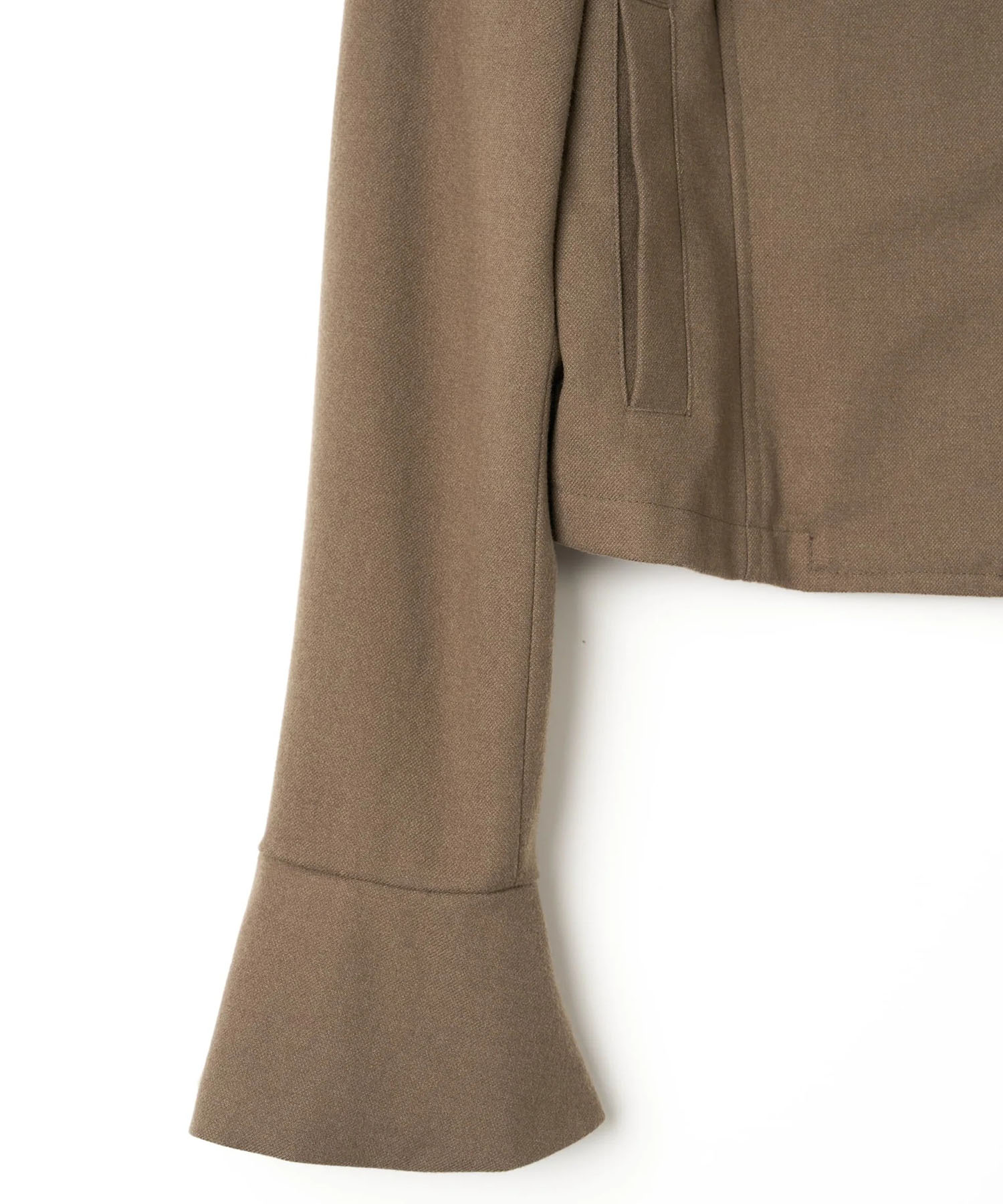 2way cropped frill jacket Knuth Marf