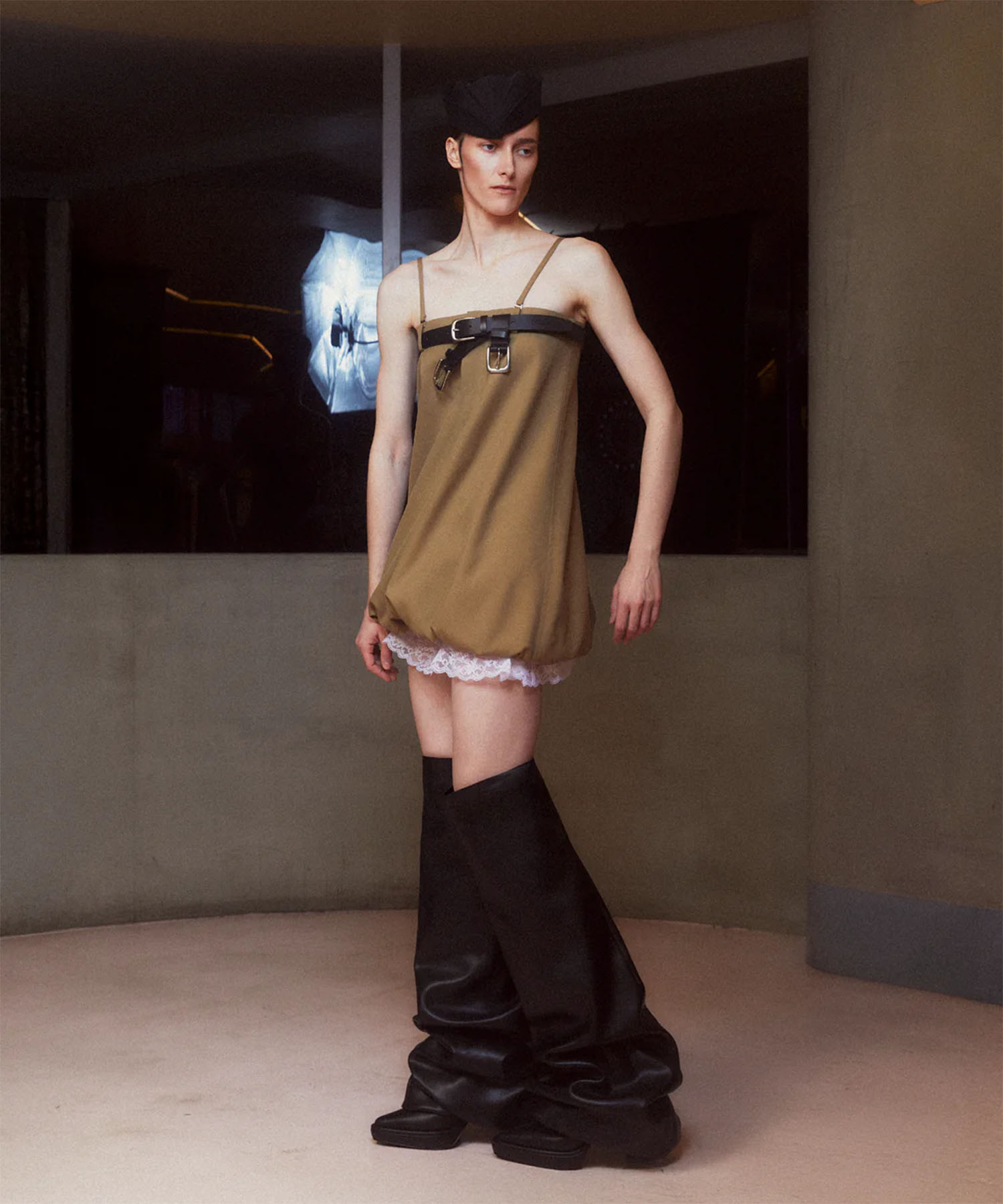 Melted Thigh Boots POOLDE
