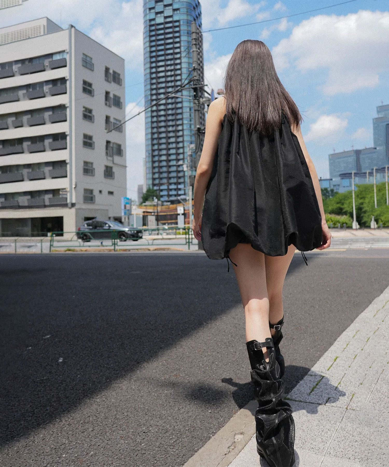 SHEER MELTED BOOTS POOLDE