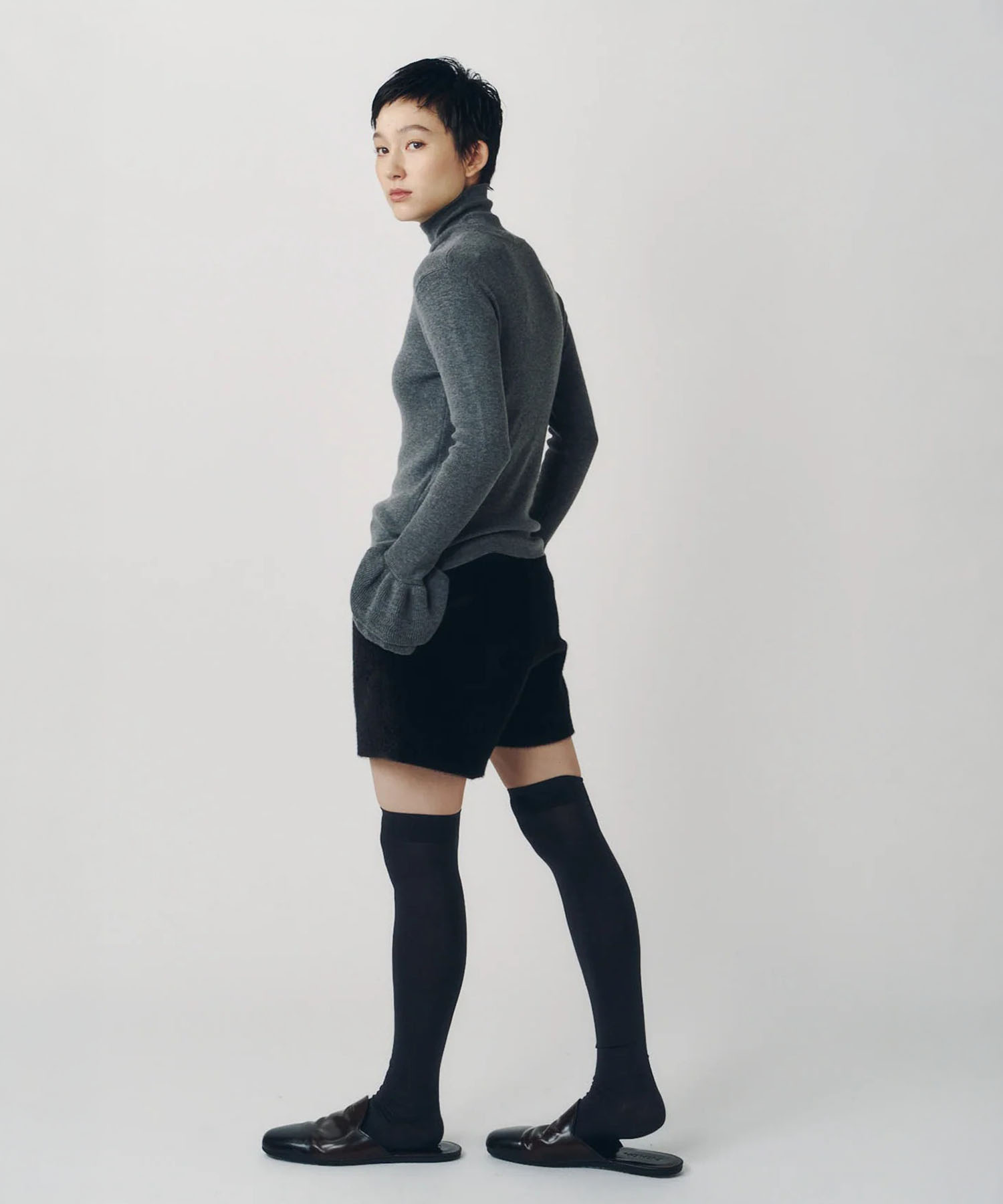 pony-like short pants/darkbrown Knuth Marf