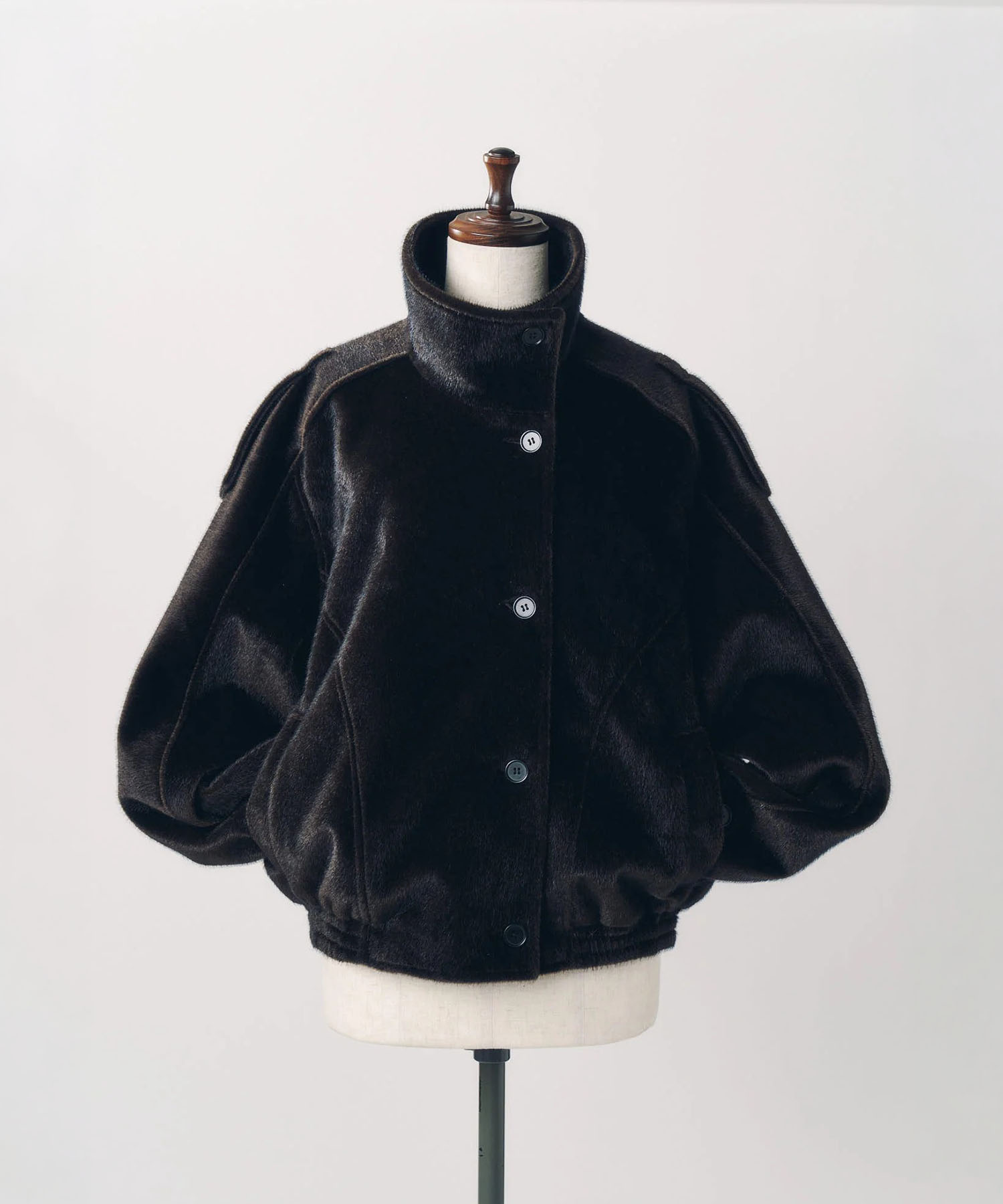 pony-like blouson(unisex)/darkbrown Knuth Marf