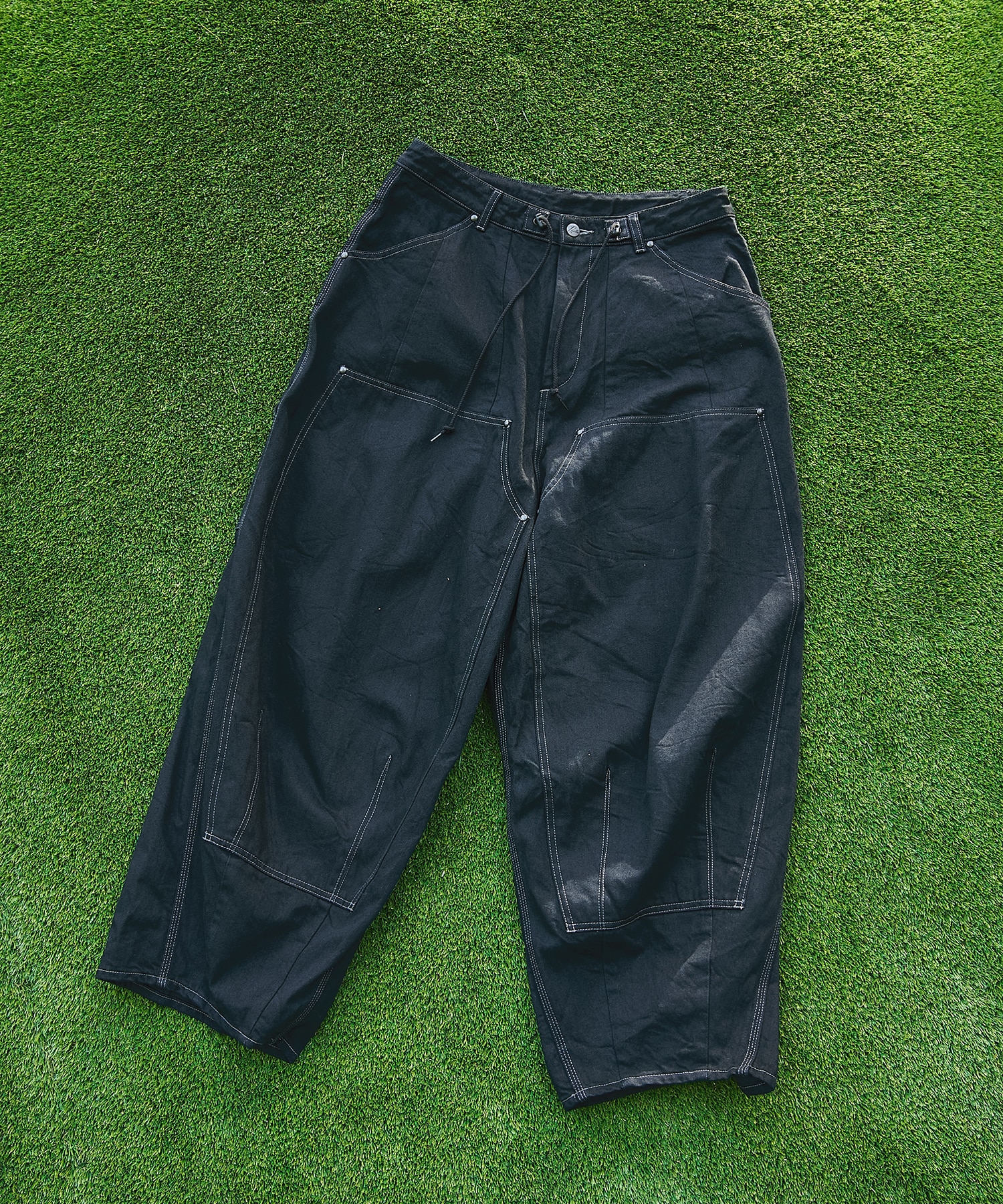 別注 H.D. Double Knee PANTS(XS BLACK): Needles: MENS｜CONZ ONLINE
