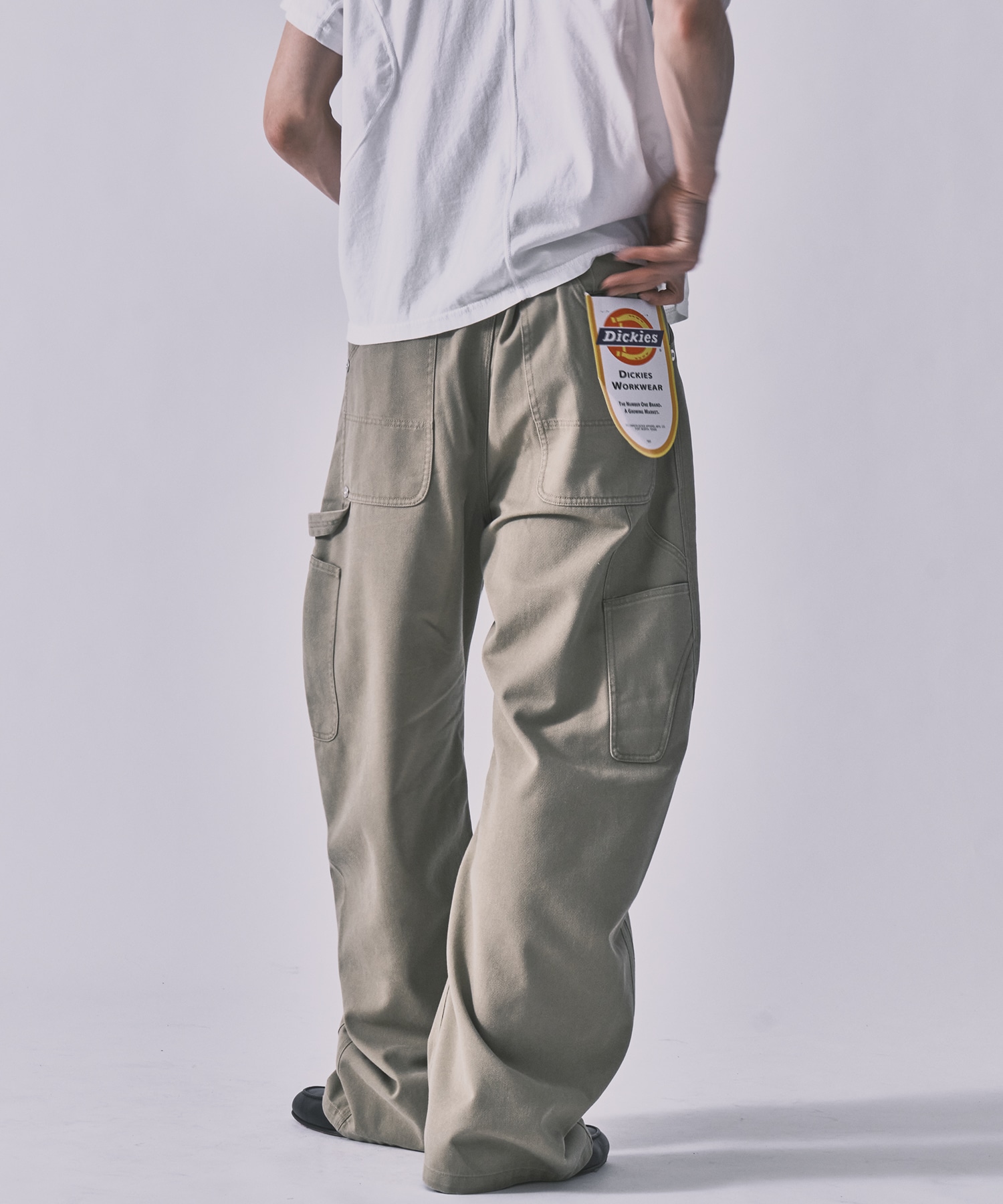 Dickies×CONZ DOUBLE KNEE CURVED LEG PANTS
