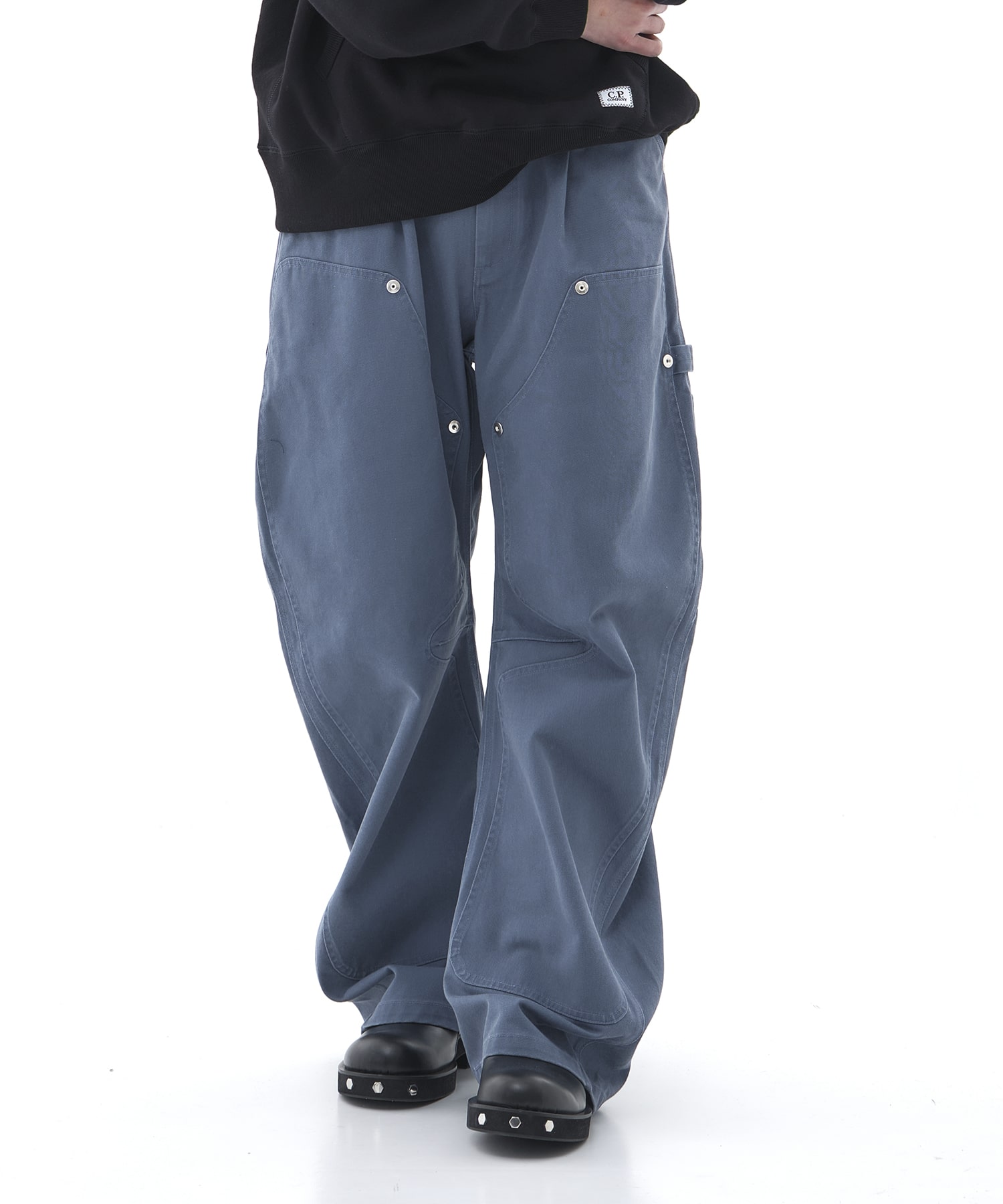 Dickies×CONZ DOUBLE KNEE CURVED LEG PANTS