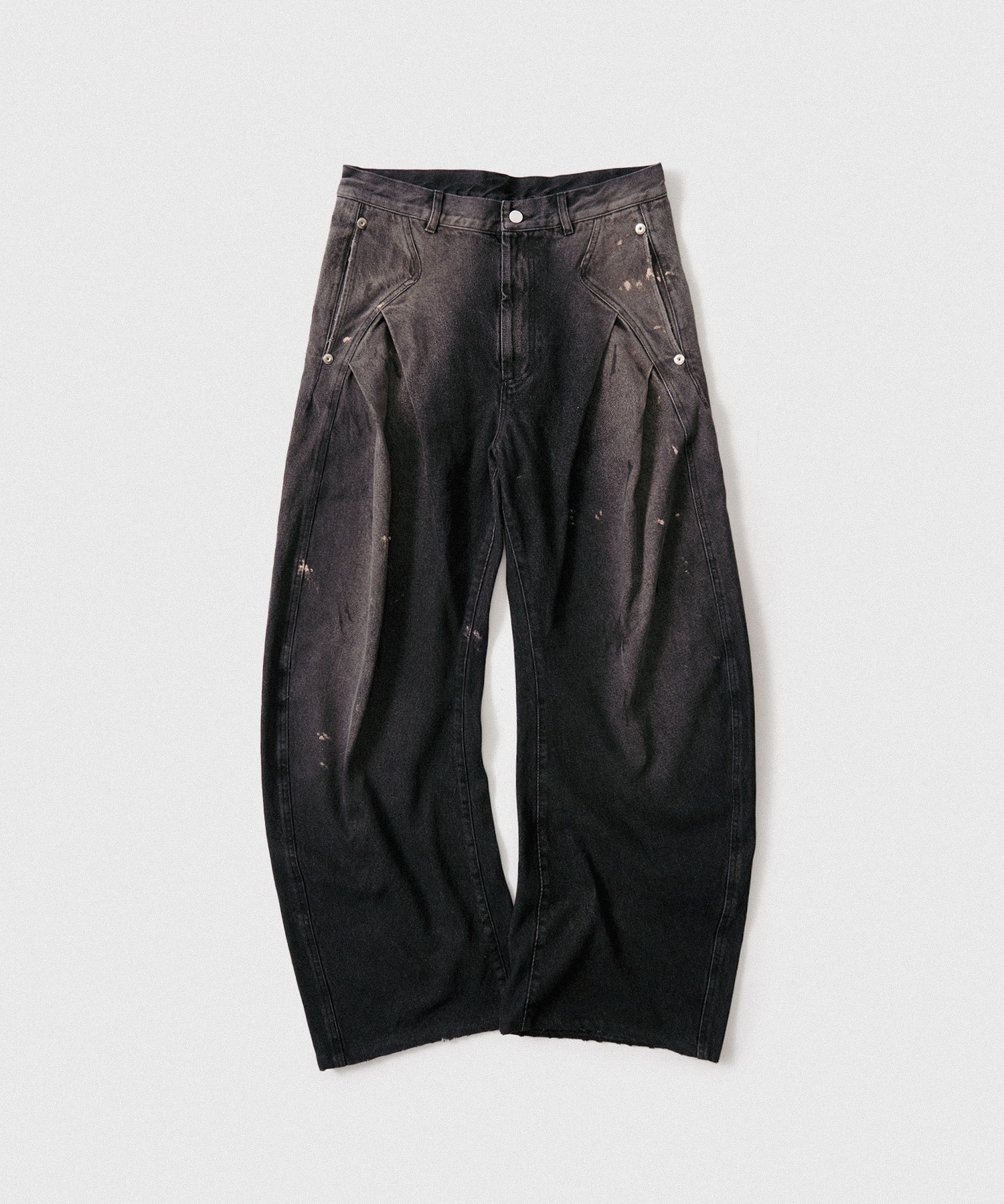 DARK WASH CURVE DENIM