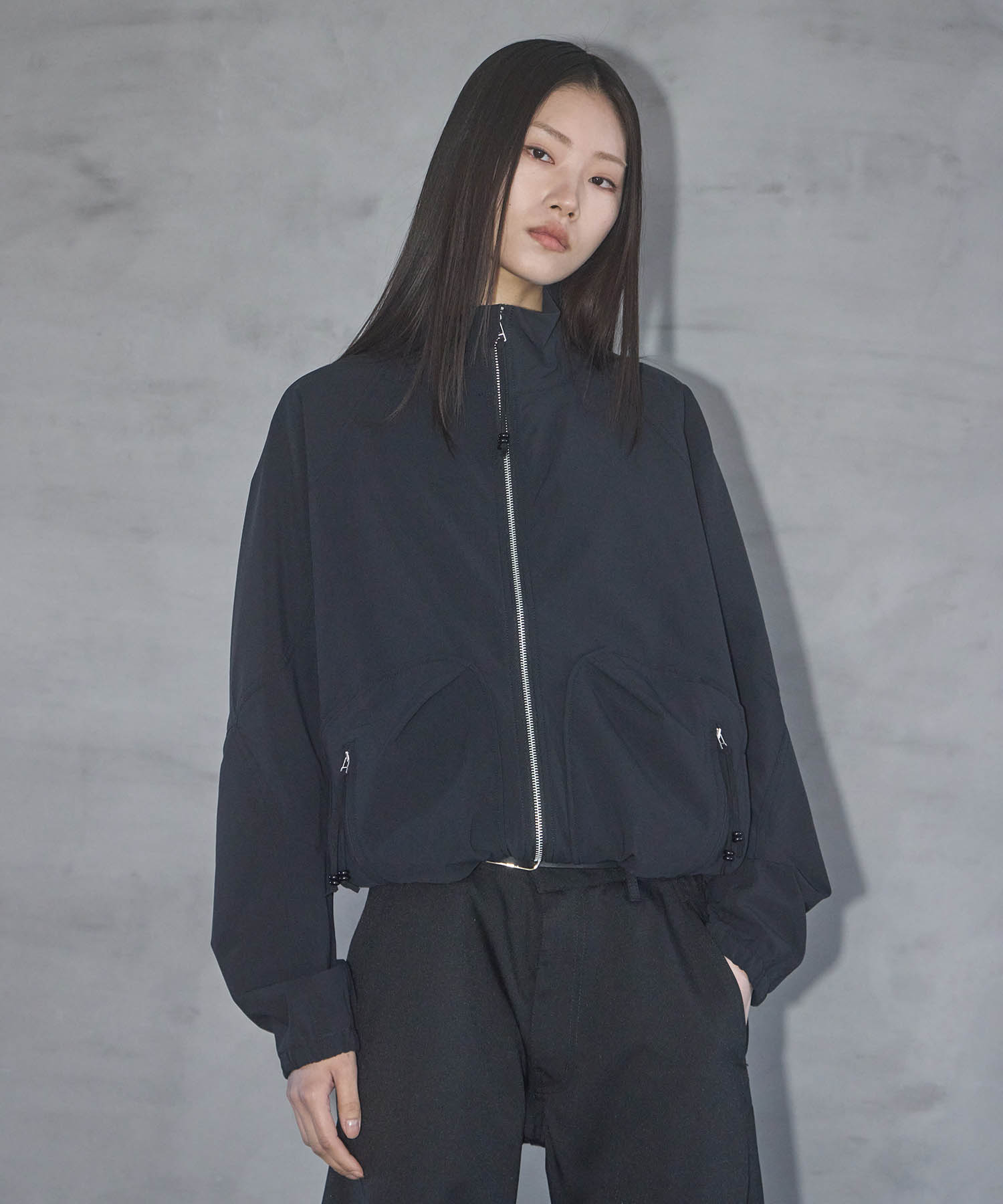 別注 STAND COLLAR ZIP UP JACKET