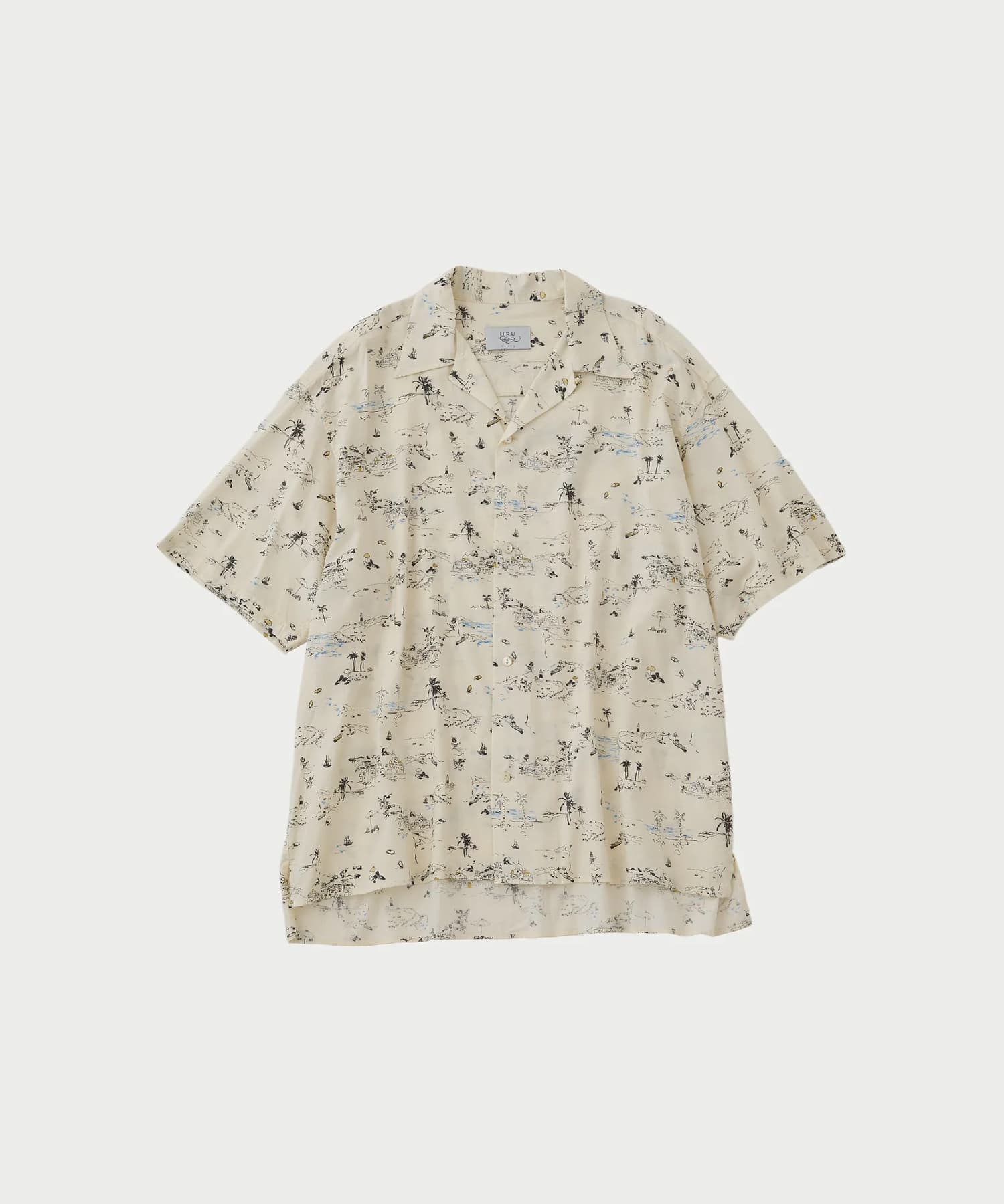OPEN COLLAR S/S SHIRTS