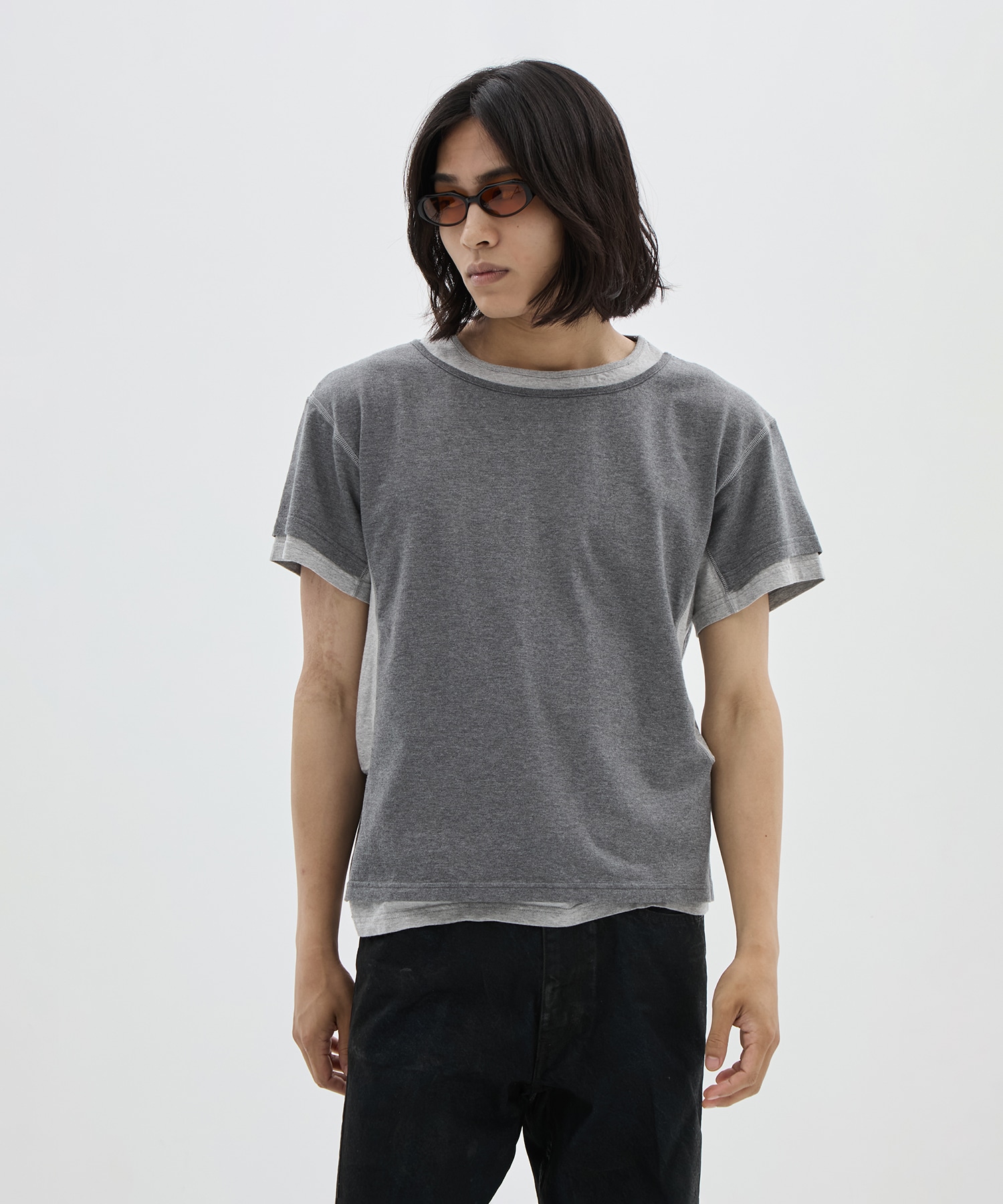 別注 LAYERD SHORT SLEEVE T-SHIRT