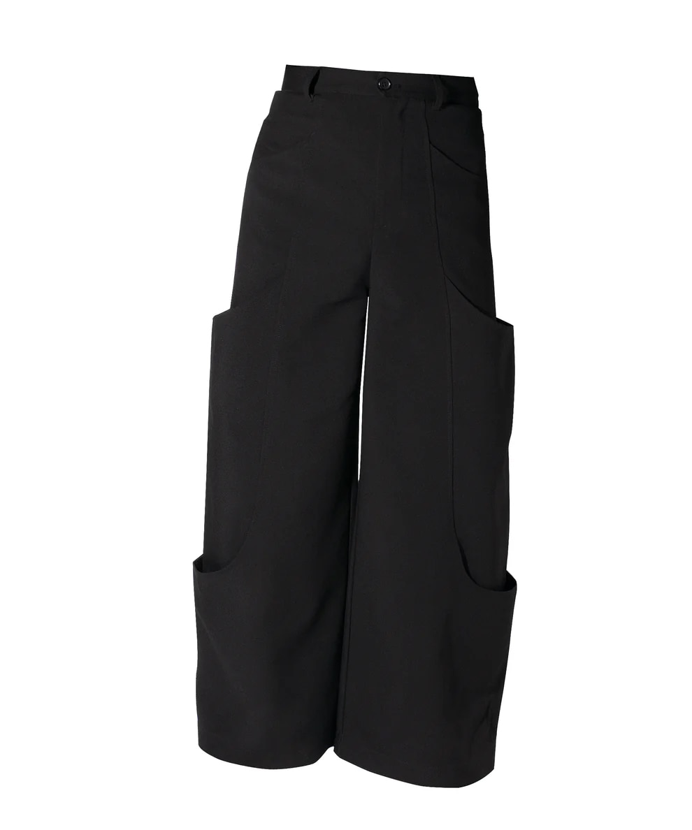 TUCK SIDE POCKET PANTS
