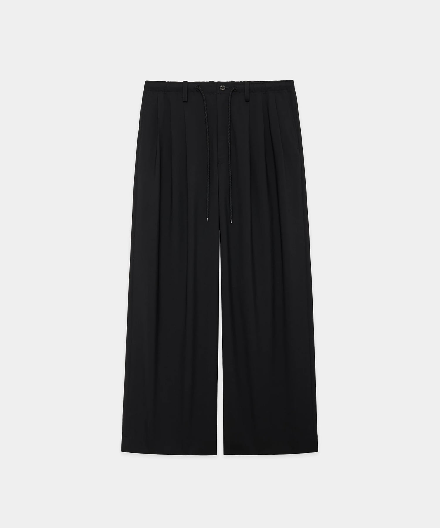 TRIPLE PLEATED EASY TROUSERS