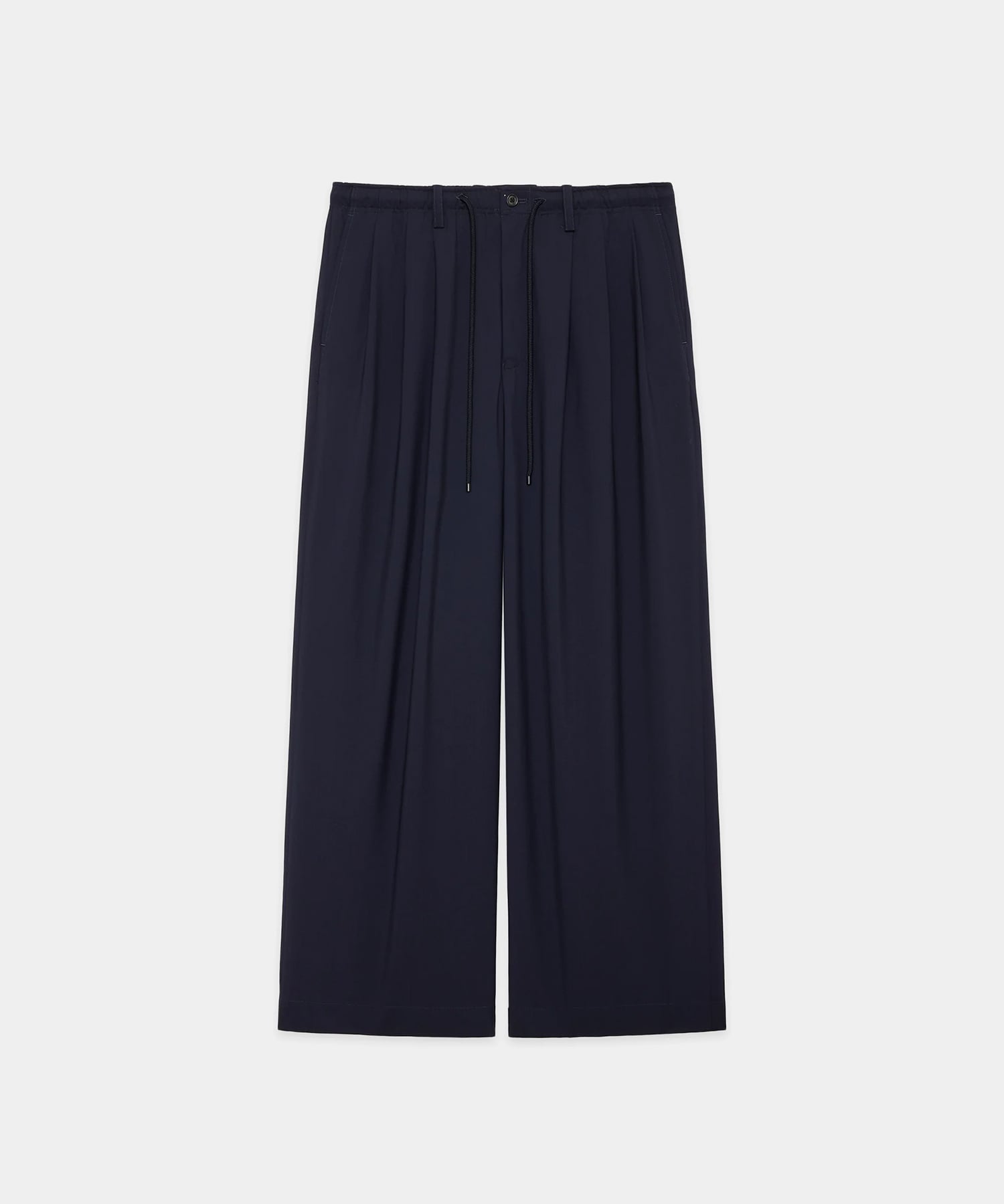 TRIPLE PLEATED EASY TROUSERS