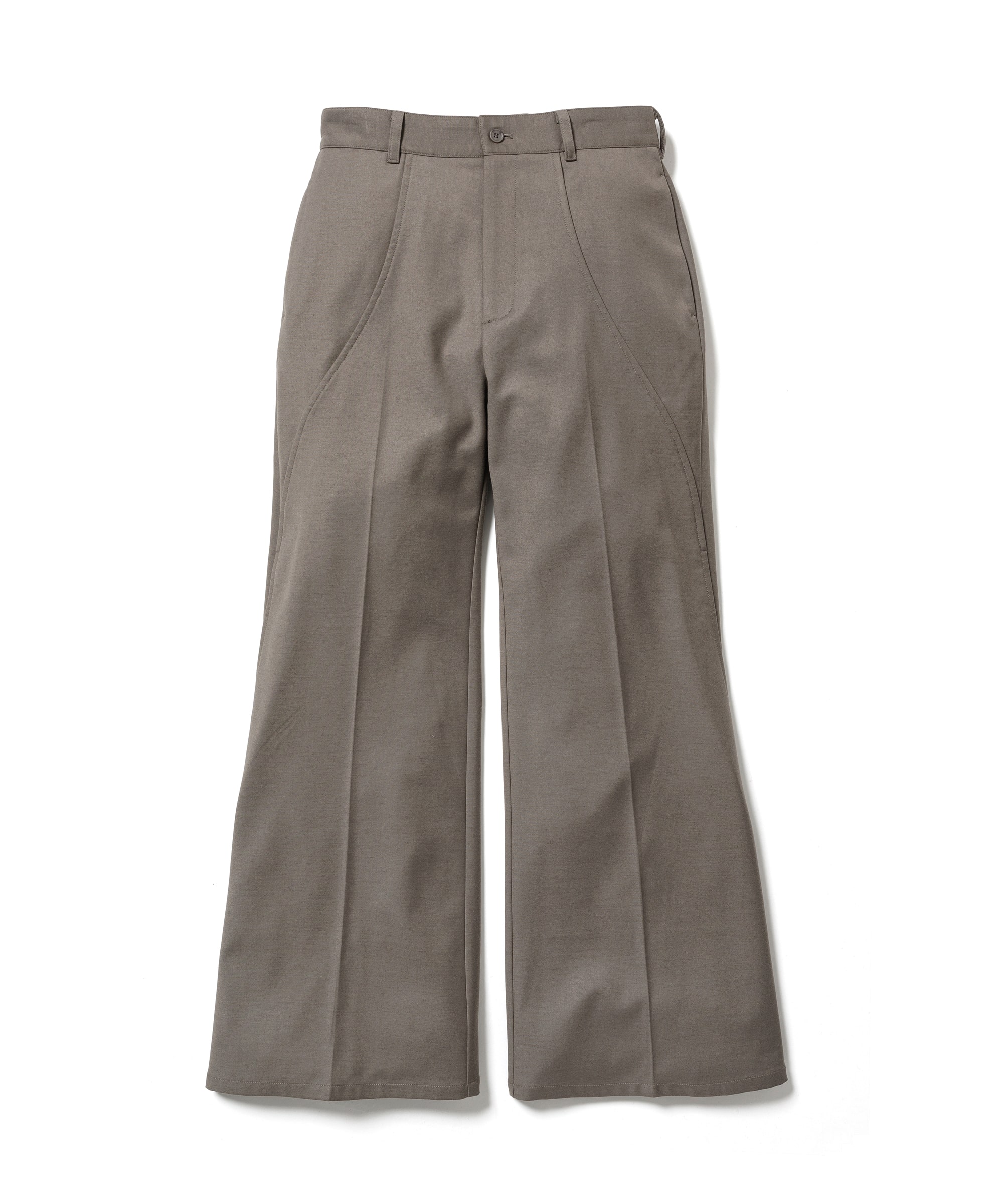 TUCK FLARE PANTS
