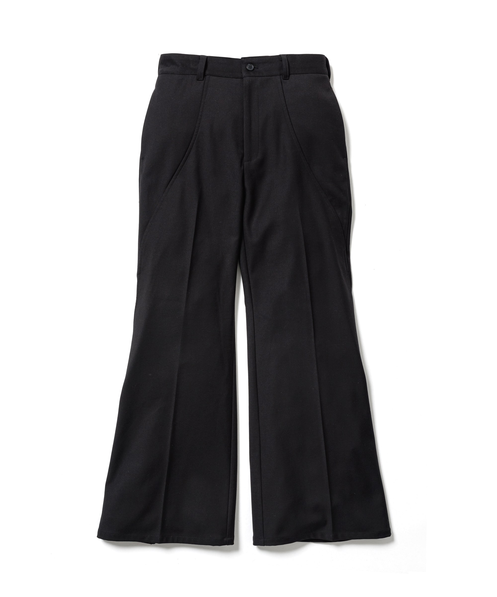 TUCK FLARE PANTS