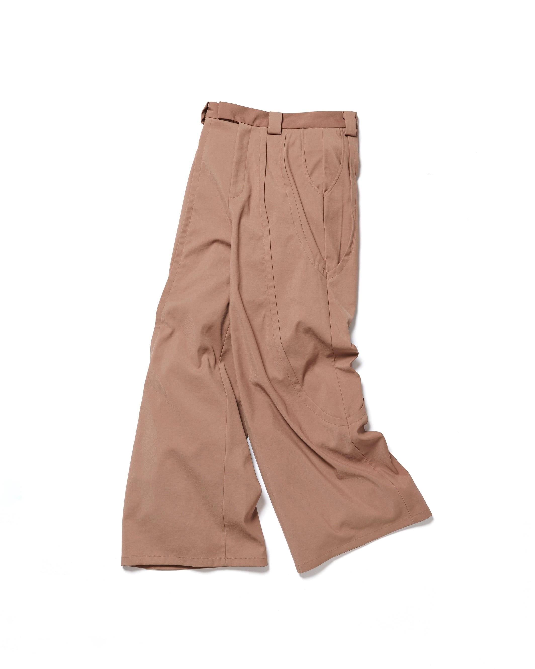 TUCK WIDE PANTS